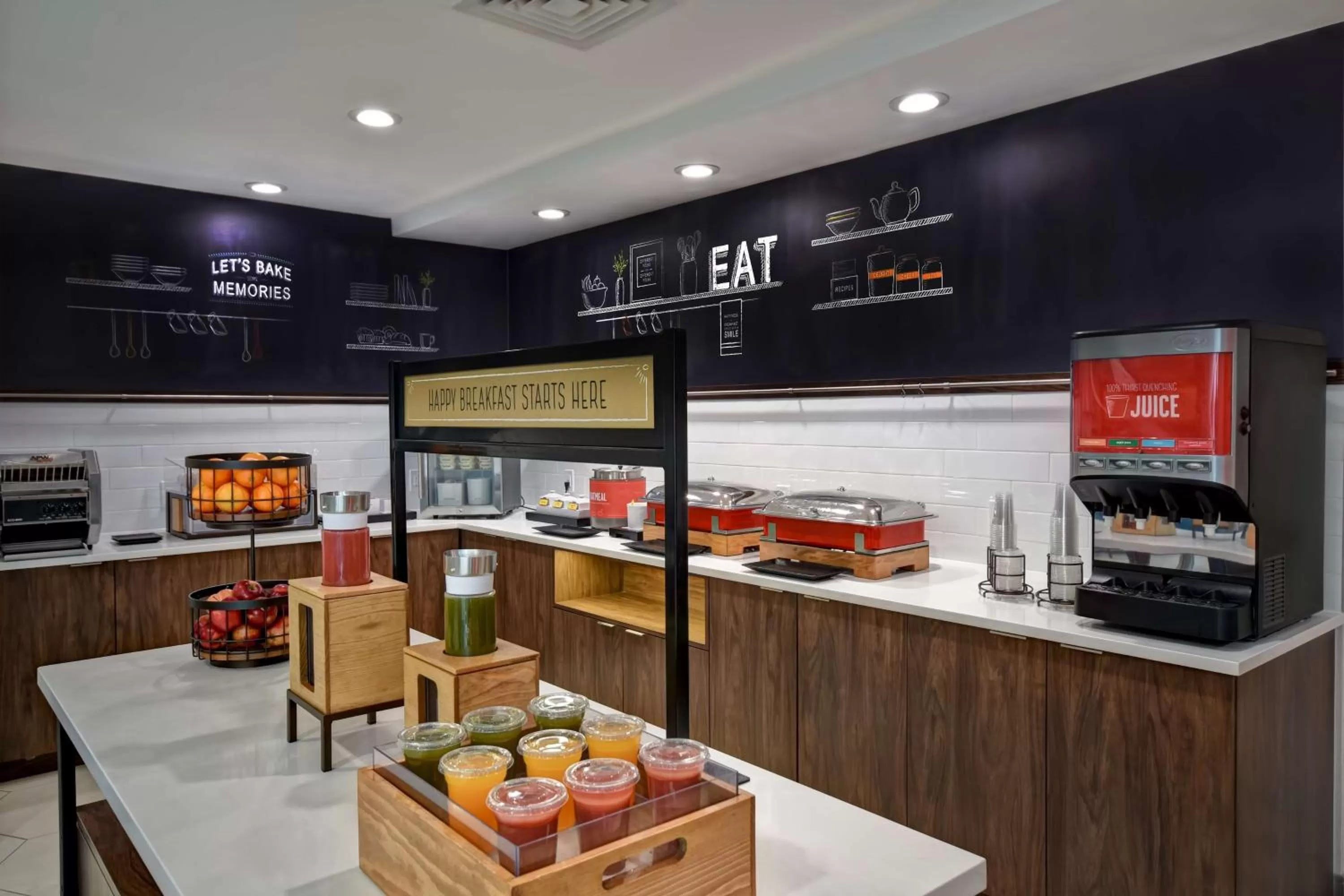 Breakfast in Hampton Inn NY-JFK