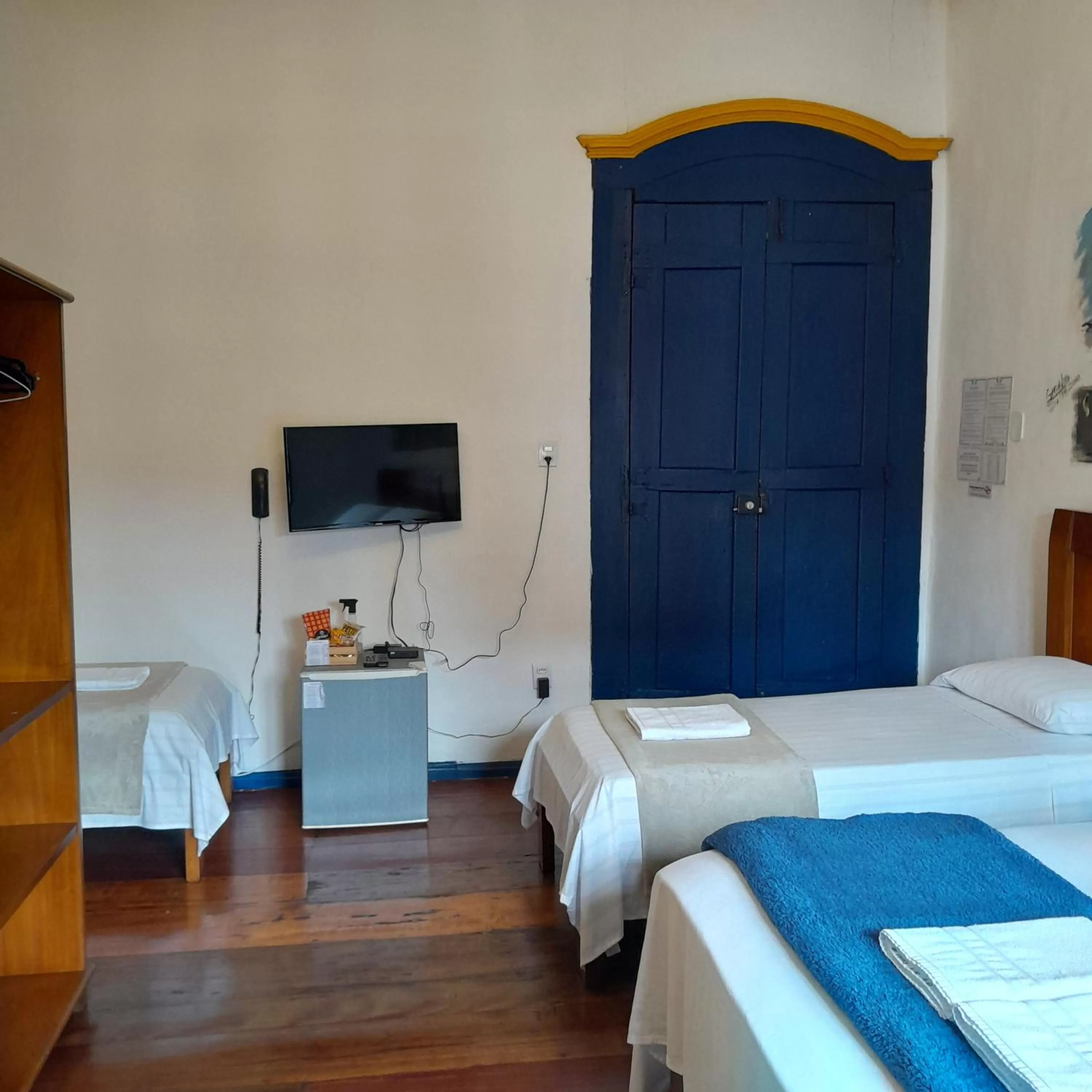 Bed in Hotel Barroco Mineiro