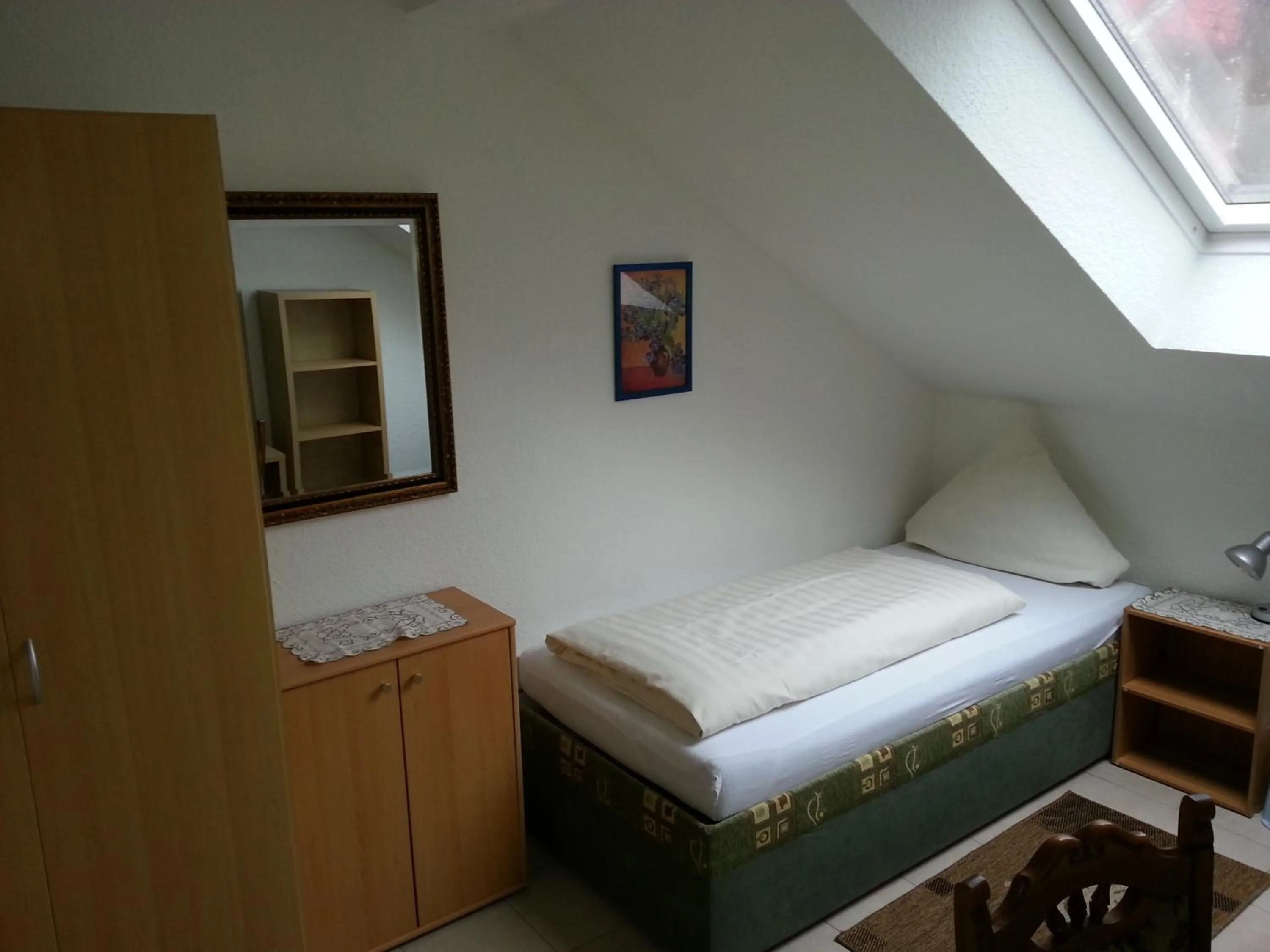 Bed in Hotel Am Kamin