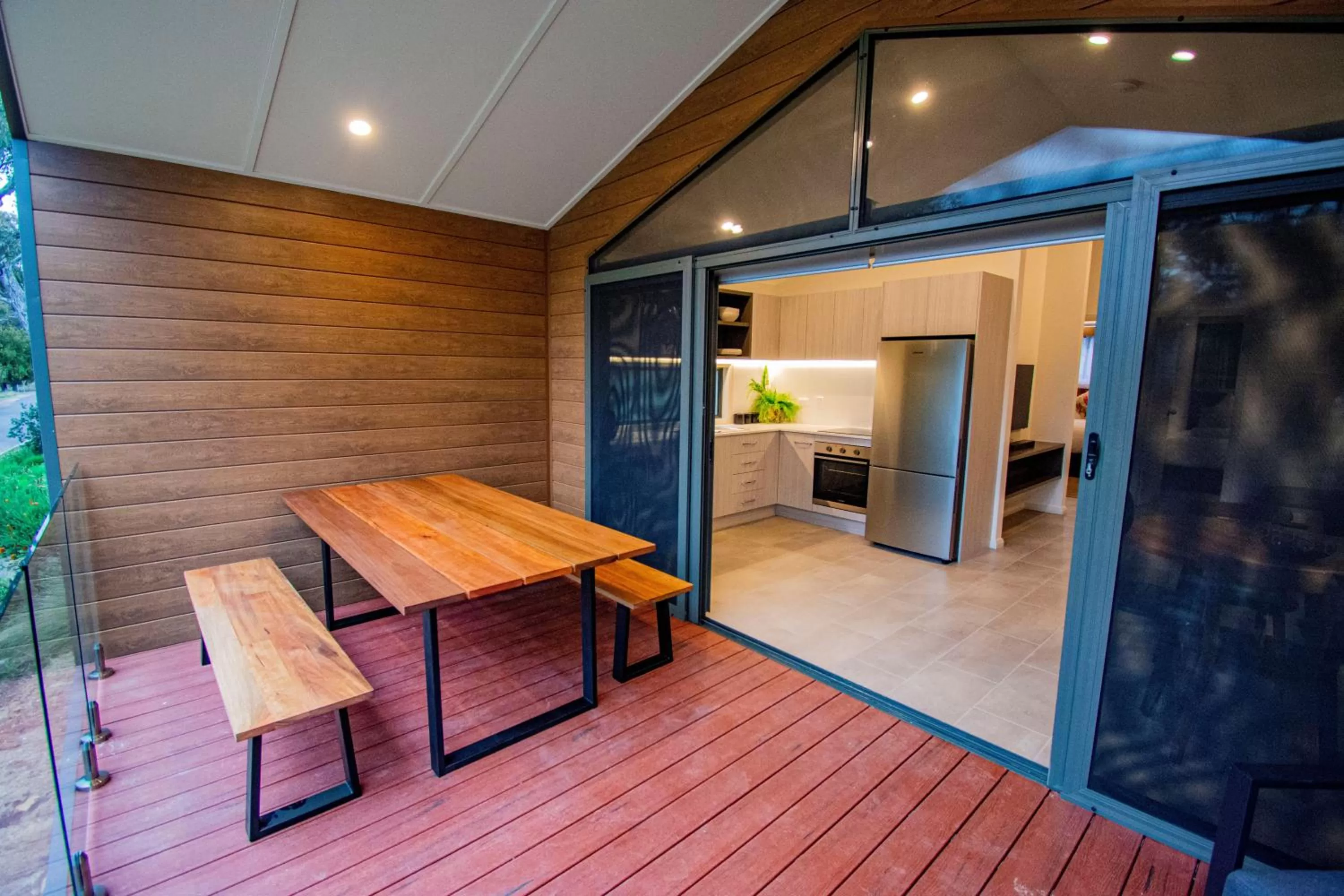 Balcony/Terrace in Alivio Tourist Park Canberra