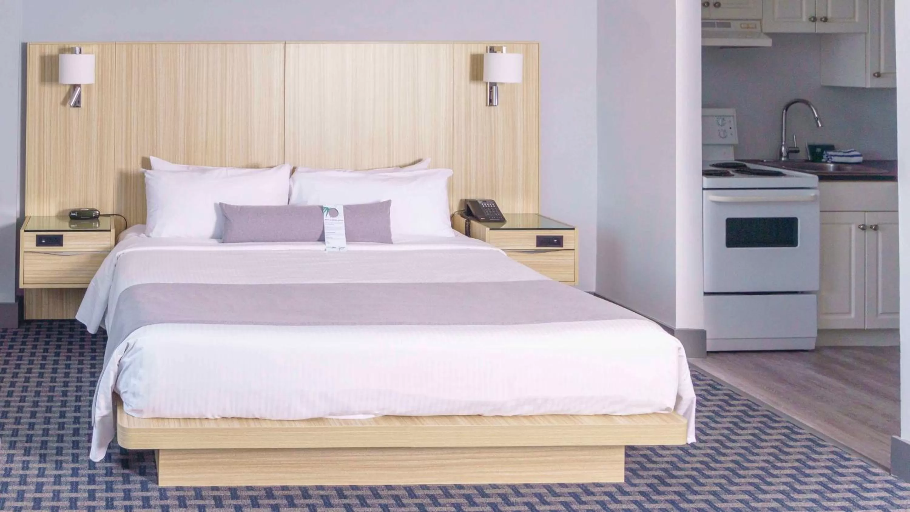 Bed in Century Plaza Hotel