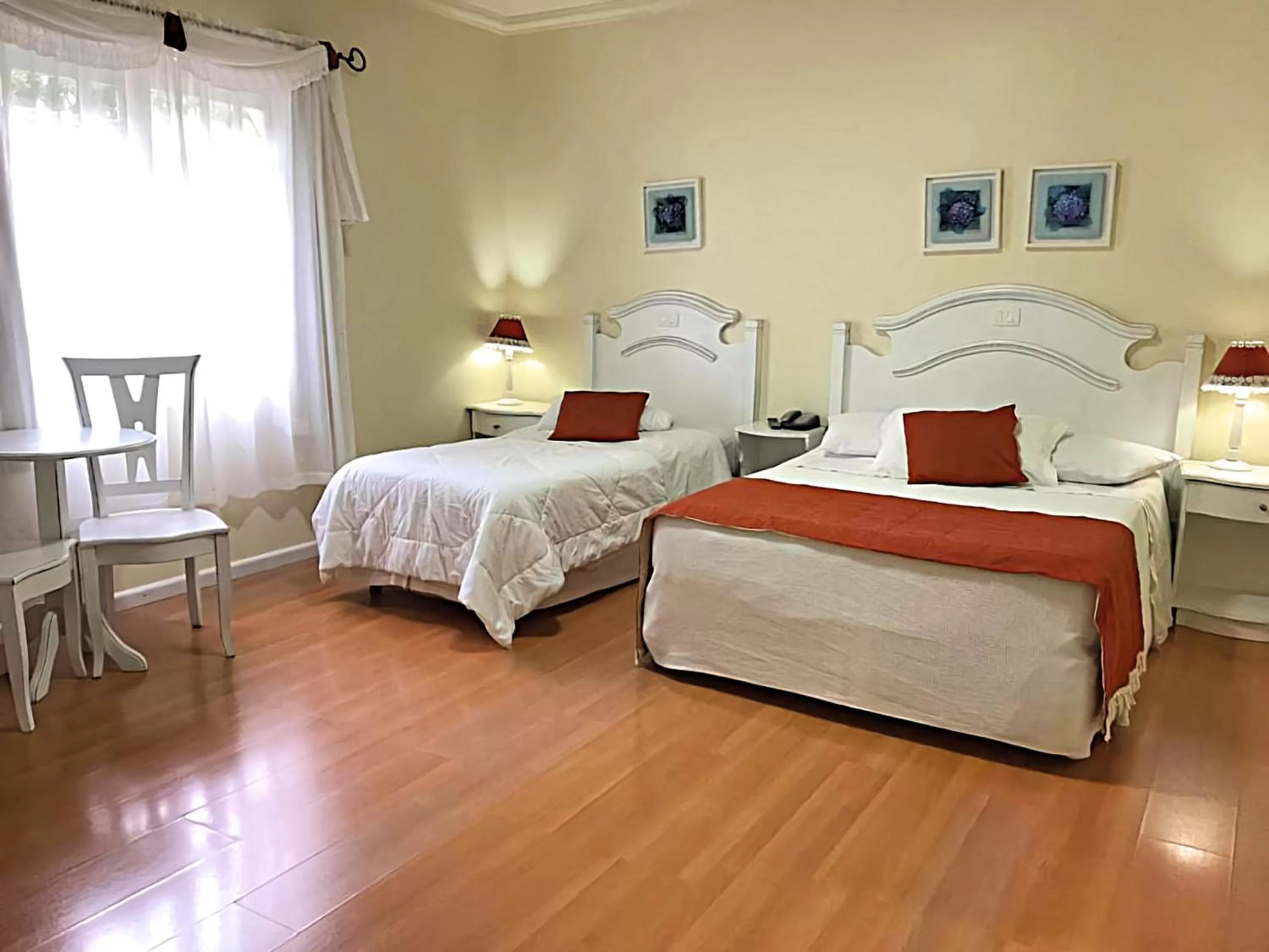 Bed in Pousada dos Anjos