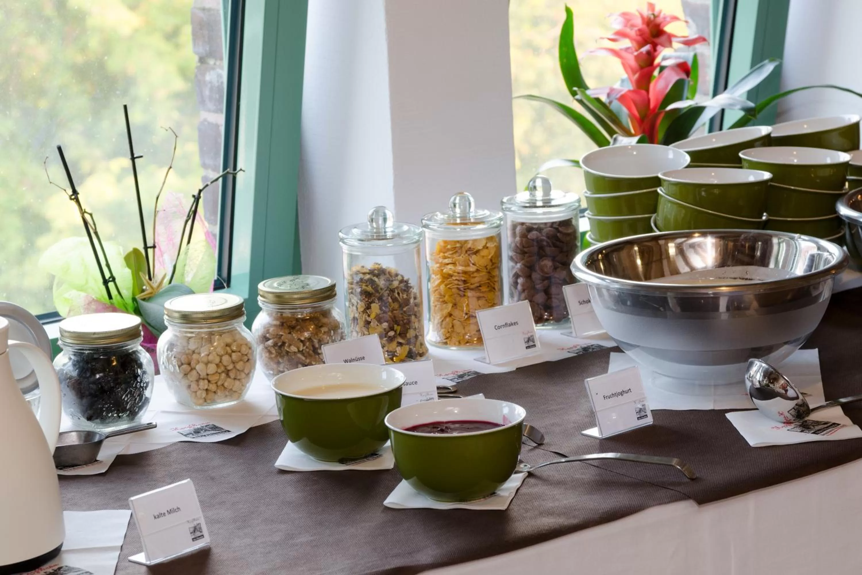 Buffet breakfast in Elbe Resort Alte Ölmühle