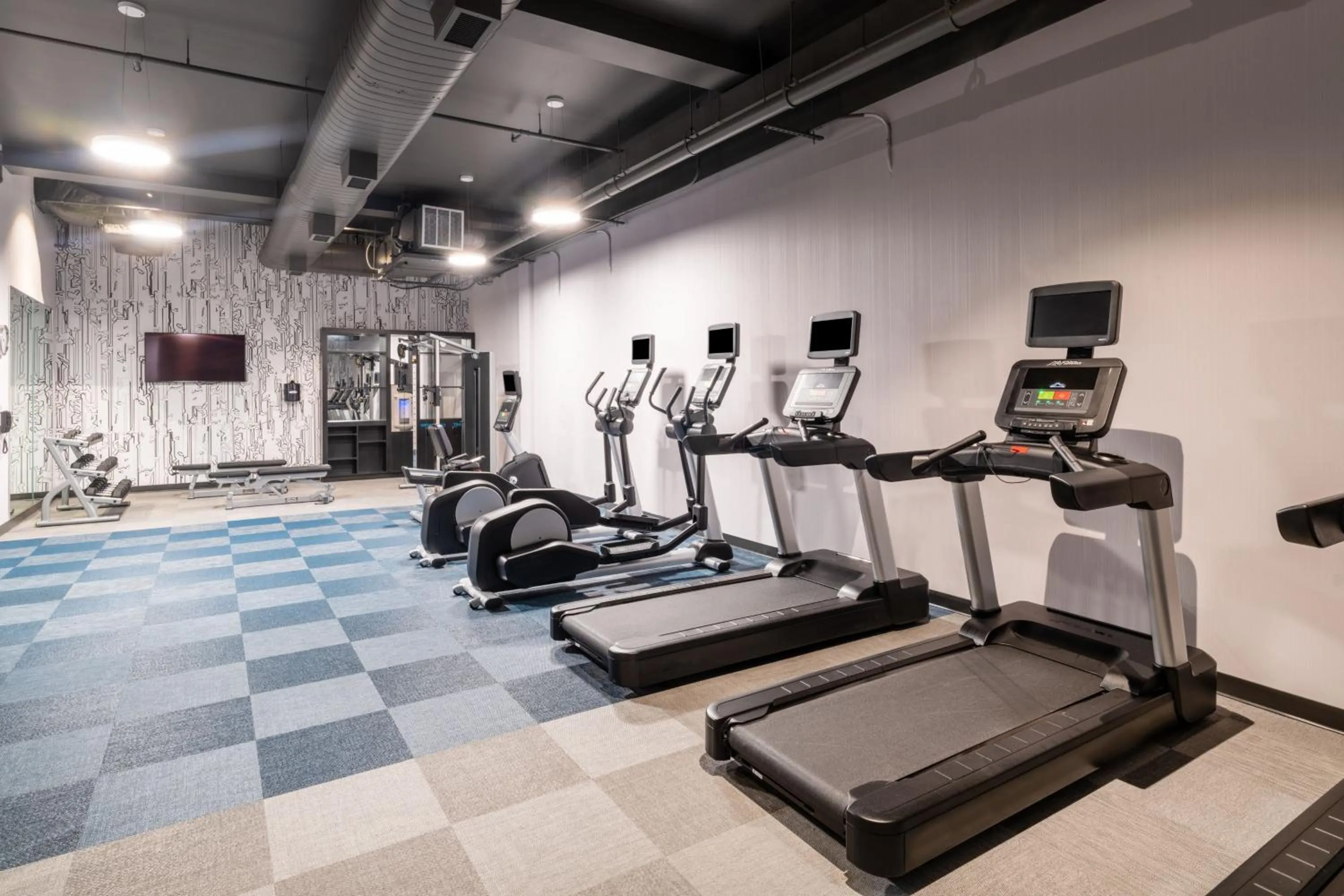 Fitness centre/facilities in Aloft Austin South