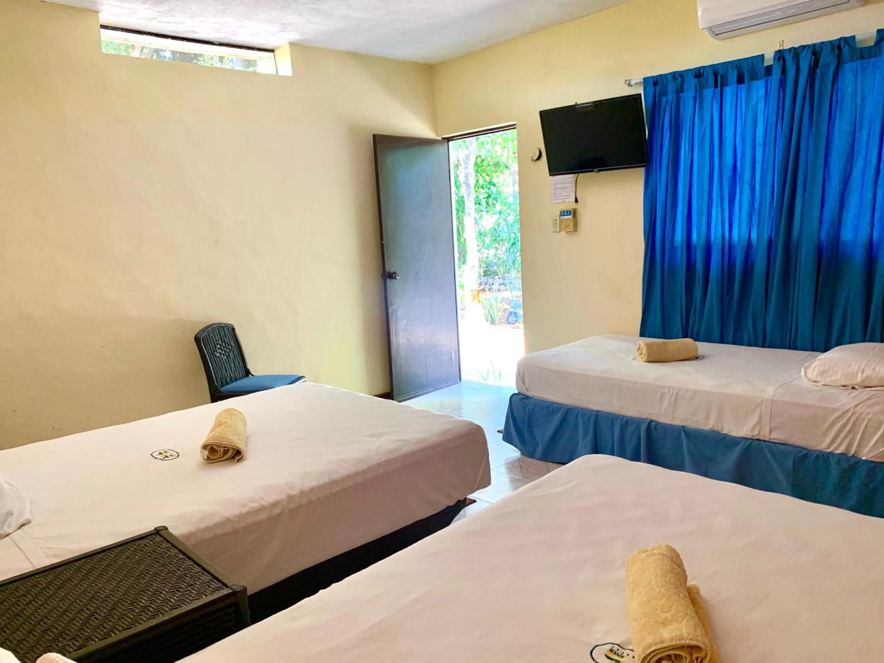 Bed in Hotel Green River