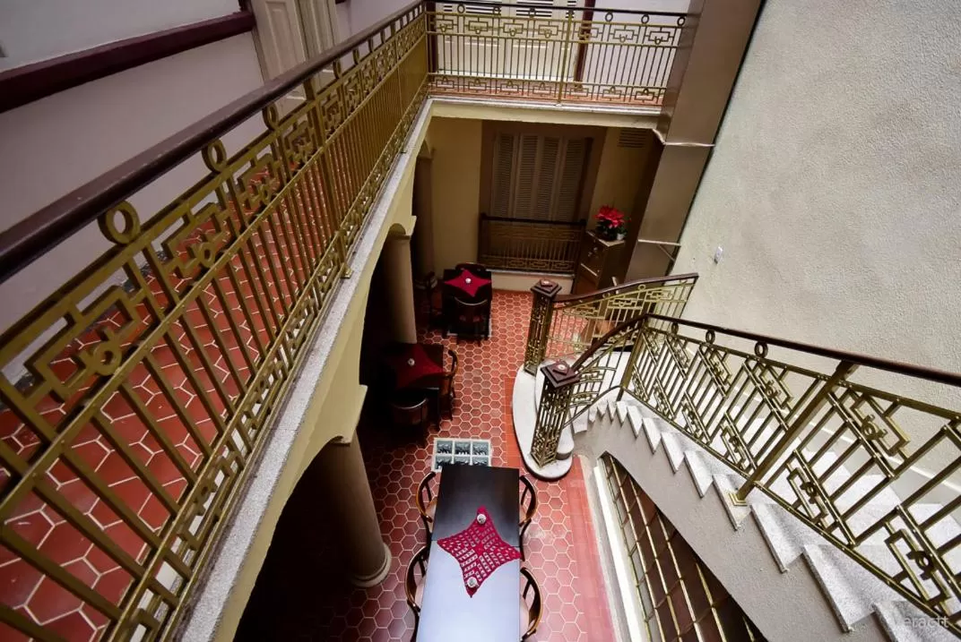 Decorative detail, Balcony/Terrace in Hotel Praça da Matriz