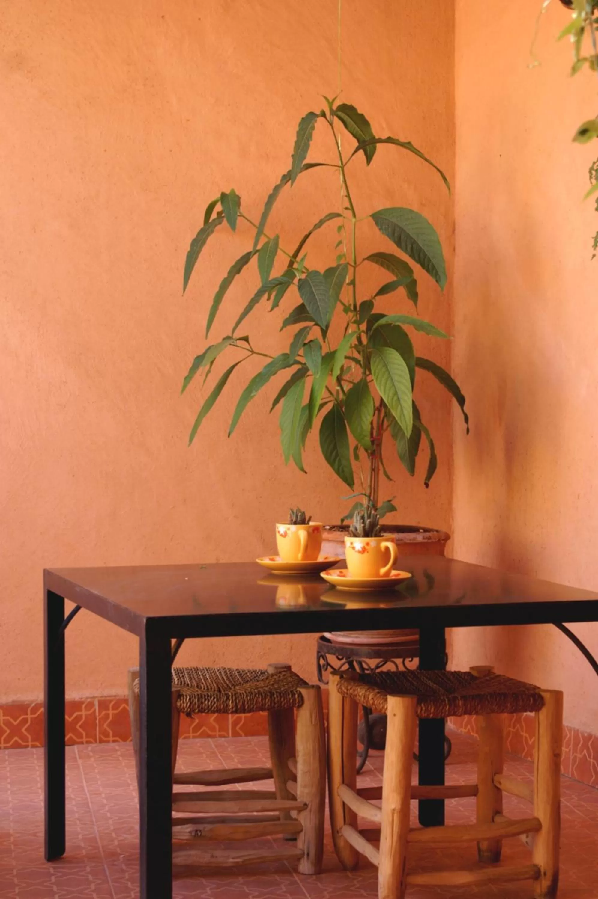 Balcony/Terrace, Dining Area in Maison d'hôtes Dar El Nath
