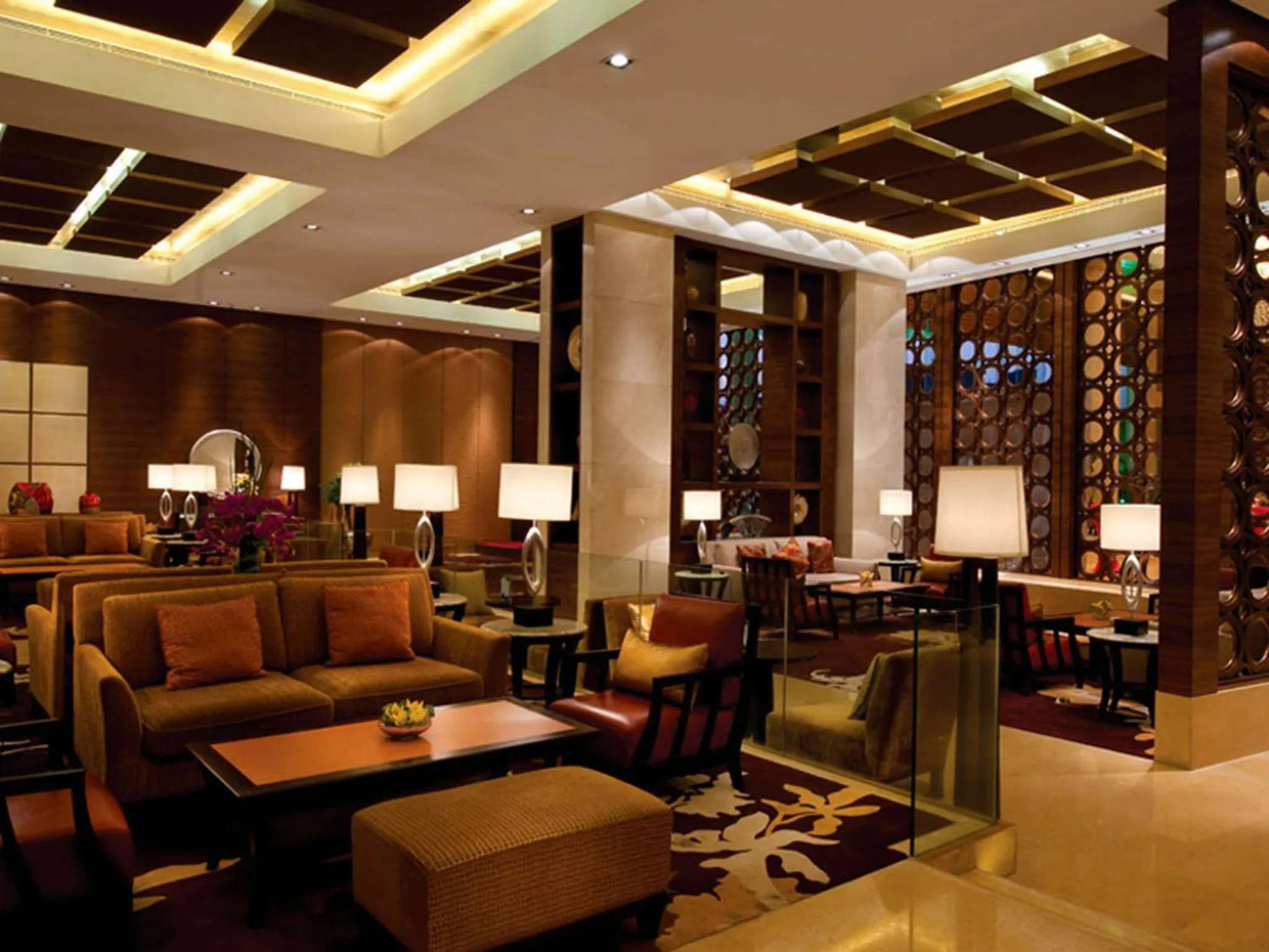 Lounge or bar in HJ International Hotel