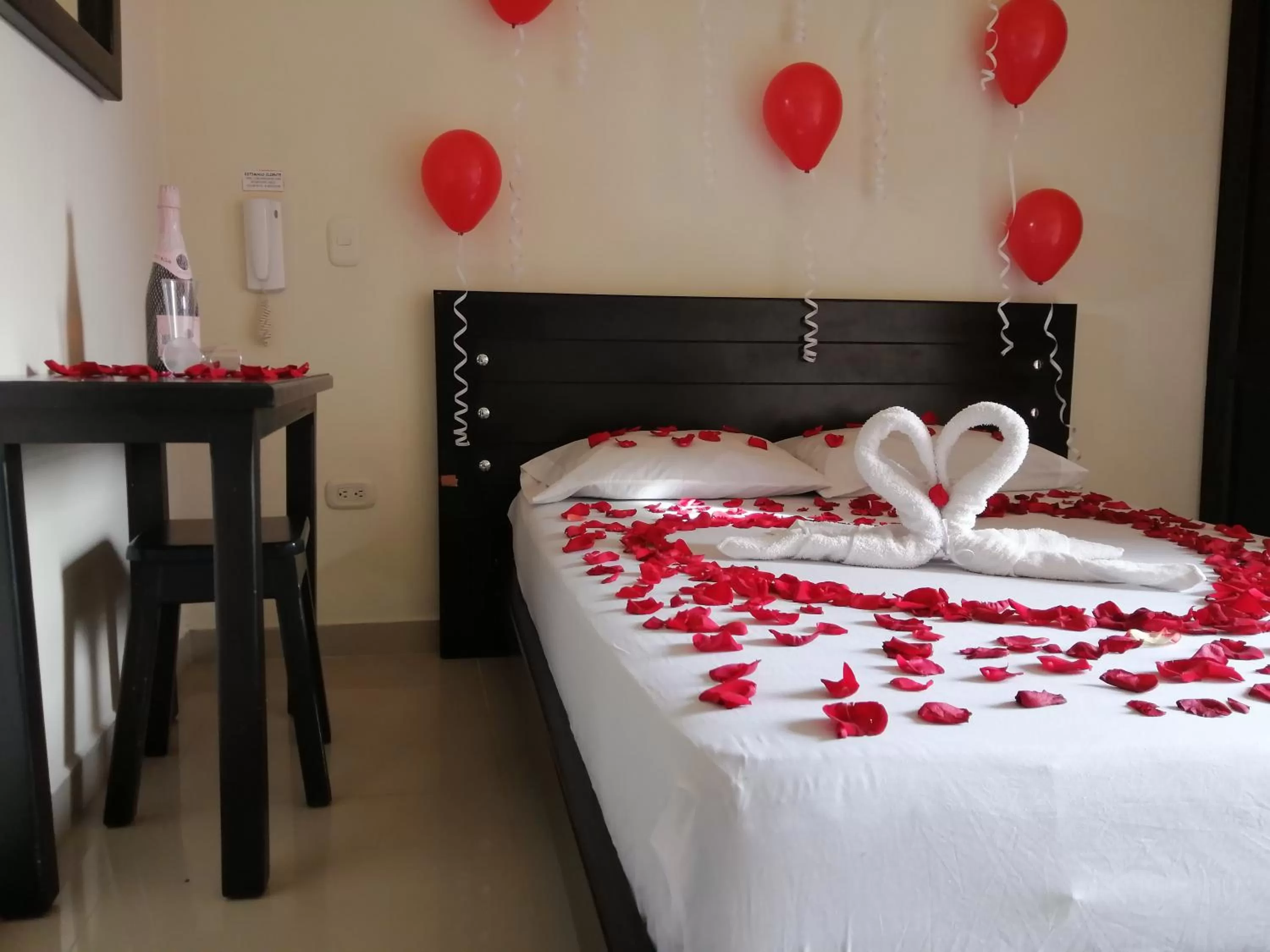 Bed in Hotel Portal Dorado