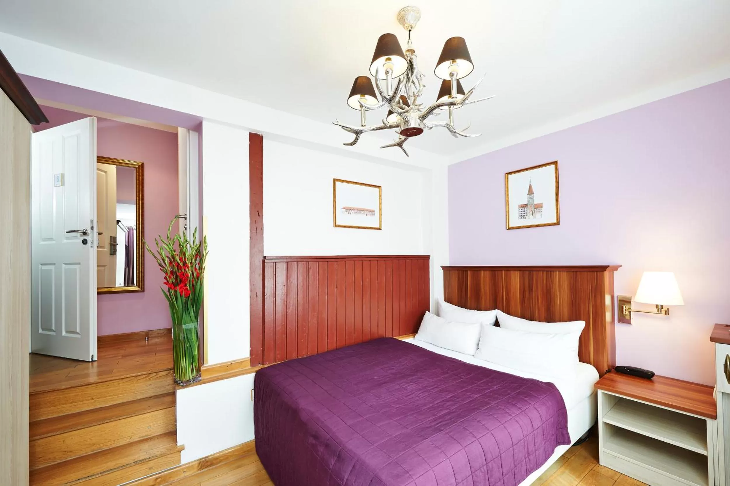 Photo of the whole room, Bed in Hotel Elch