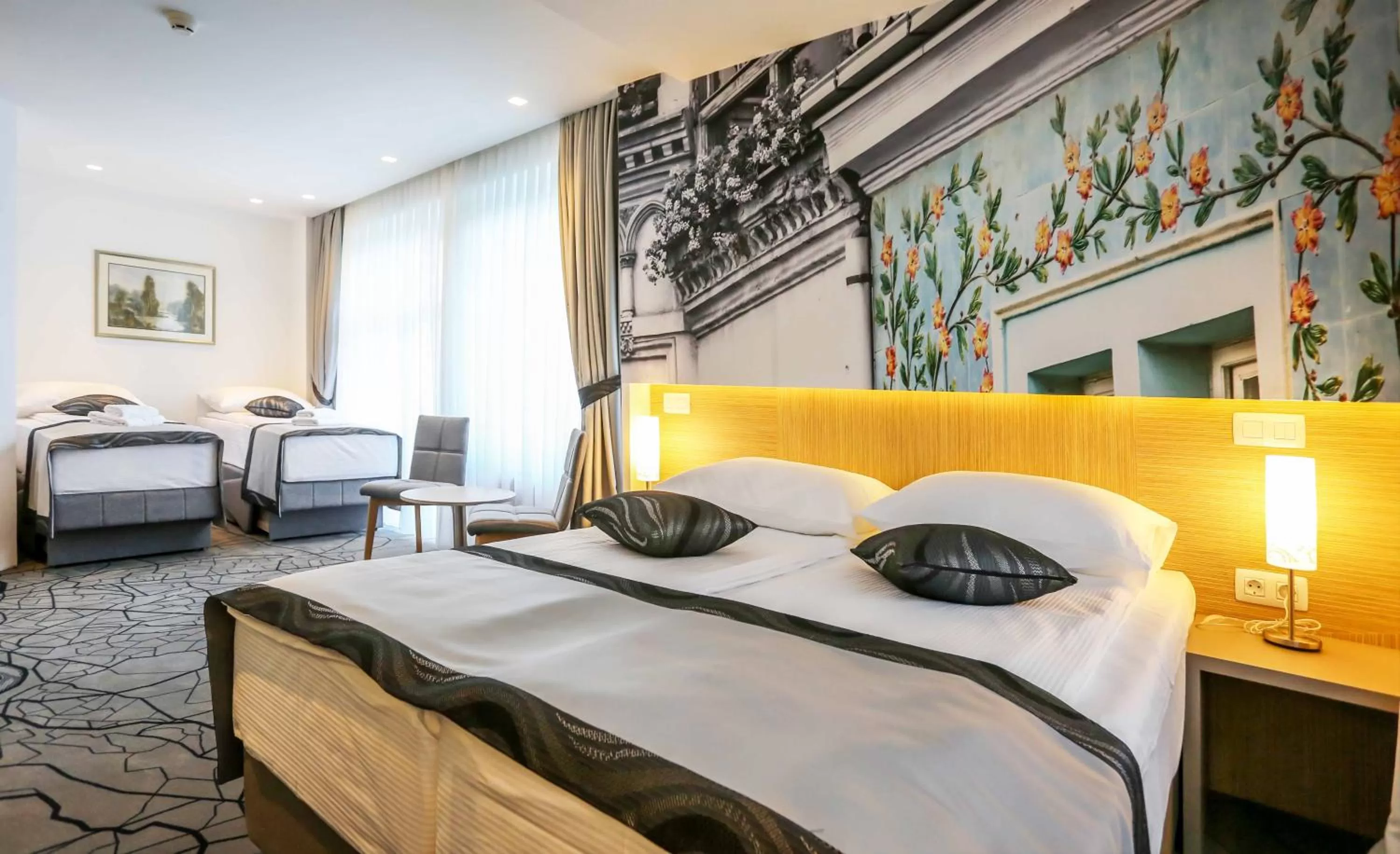 Bedroom, Bed in Hotel Grad