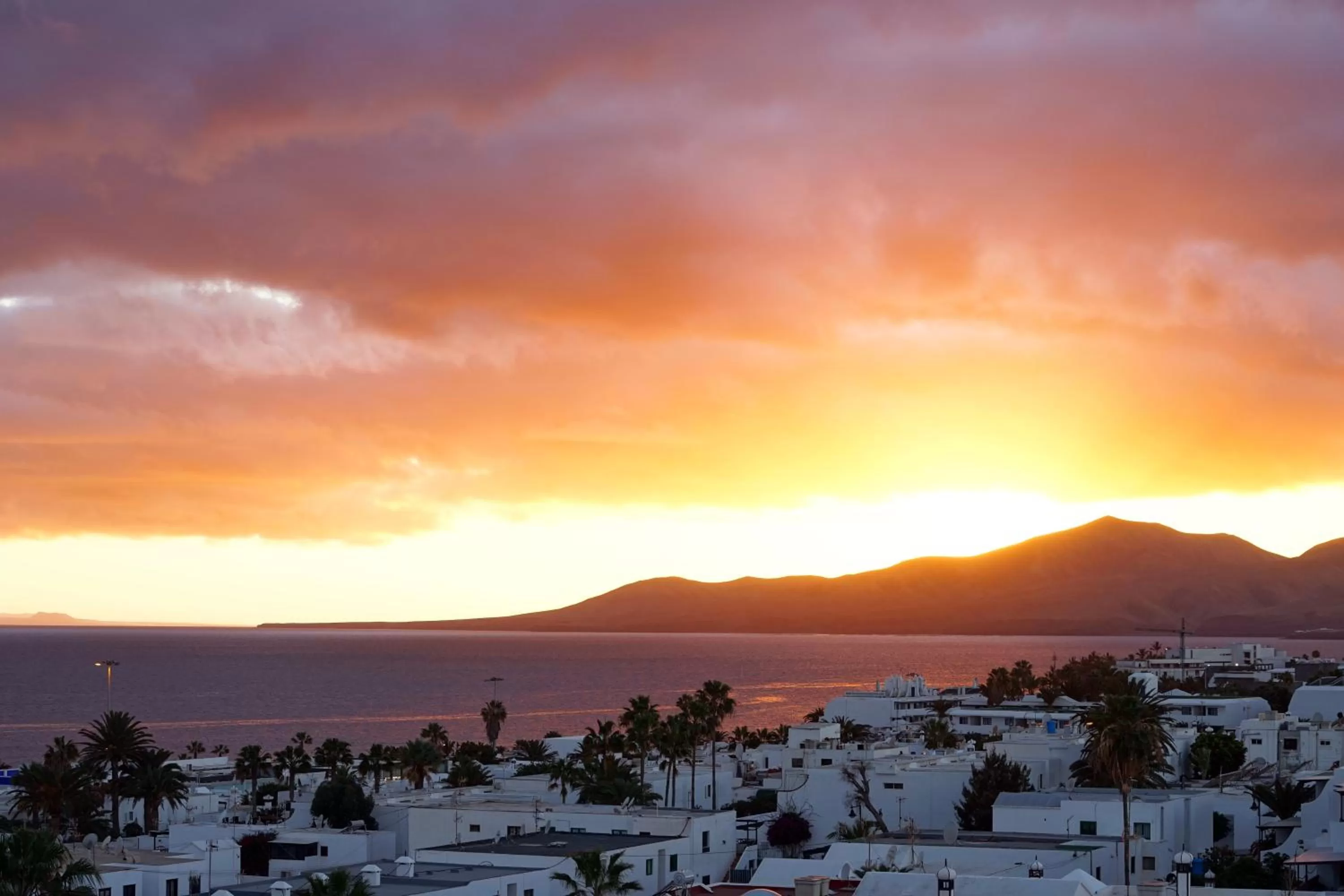 Natural landscape in Plaza Azul