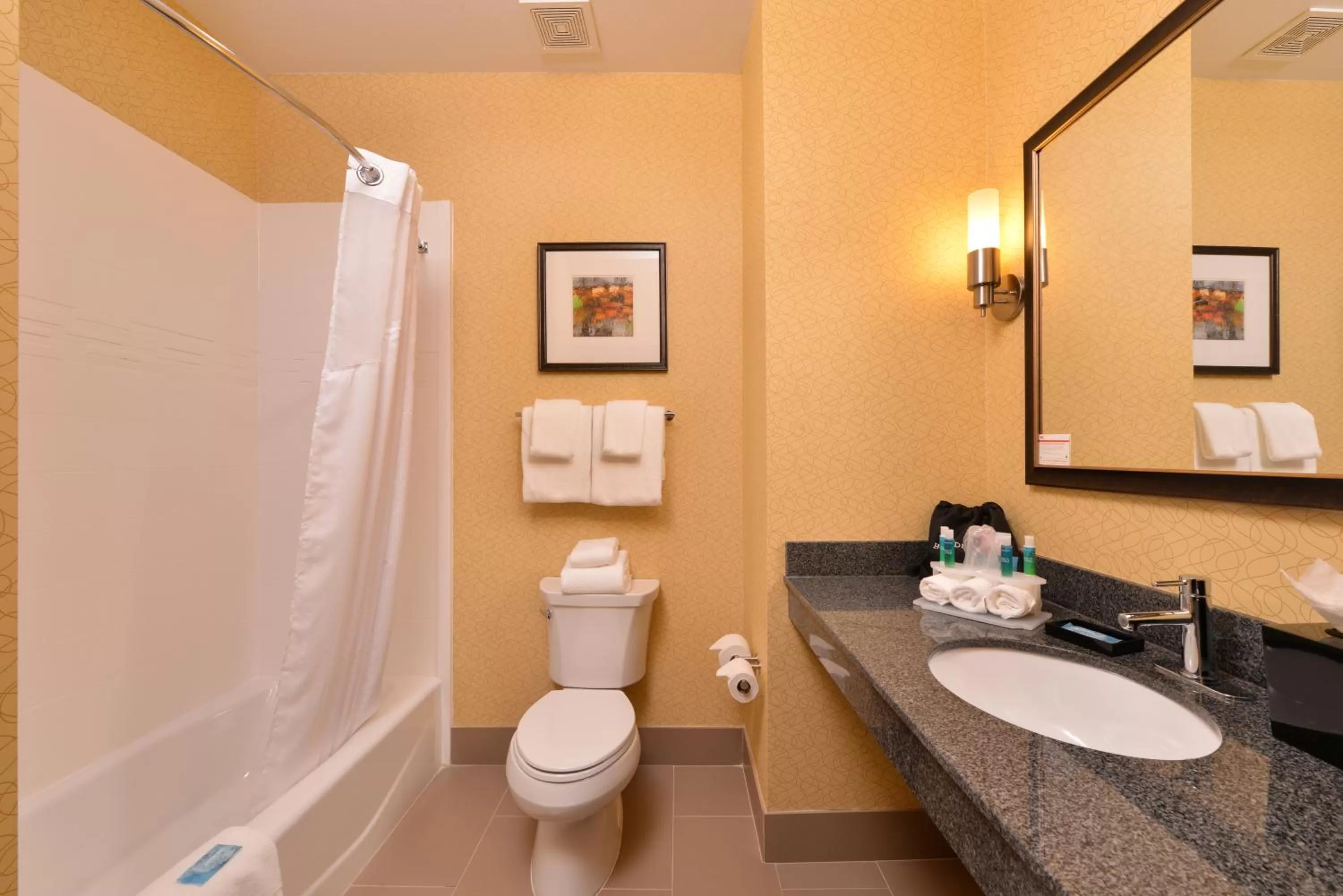 Bathroom in Holiday Inn Express & Suites Bakersfield Airport by IHG
