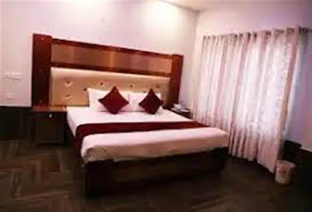 Bed in Hotel Marcopolo