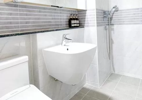 Bathroom in The Port Hotel Busan