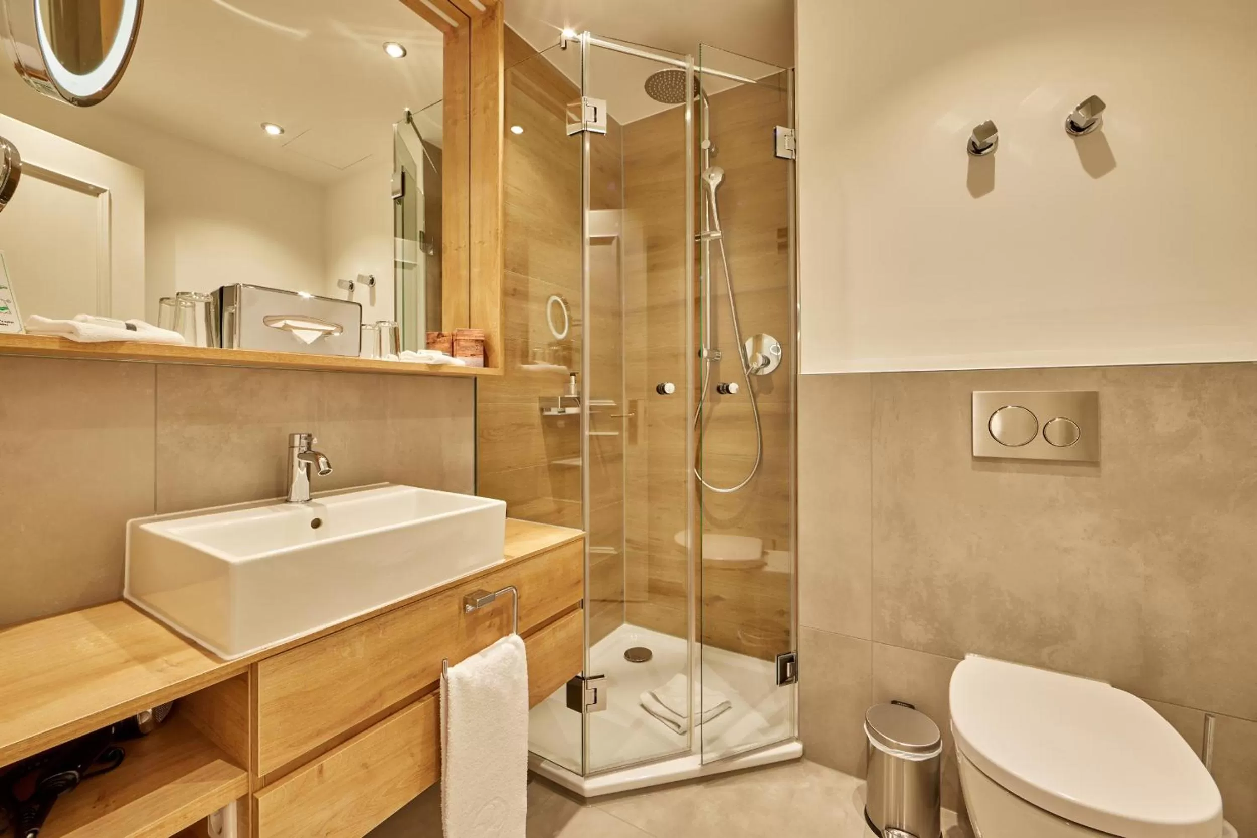 Bathroom in Hotel Zugspitze