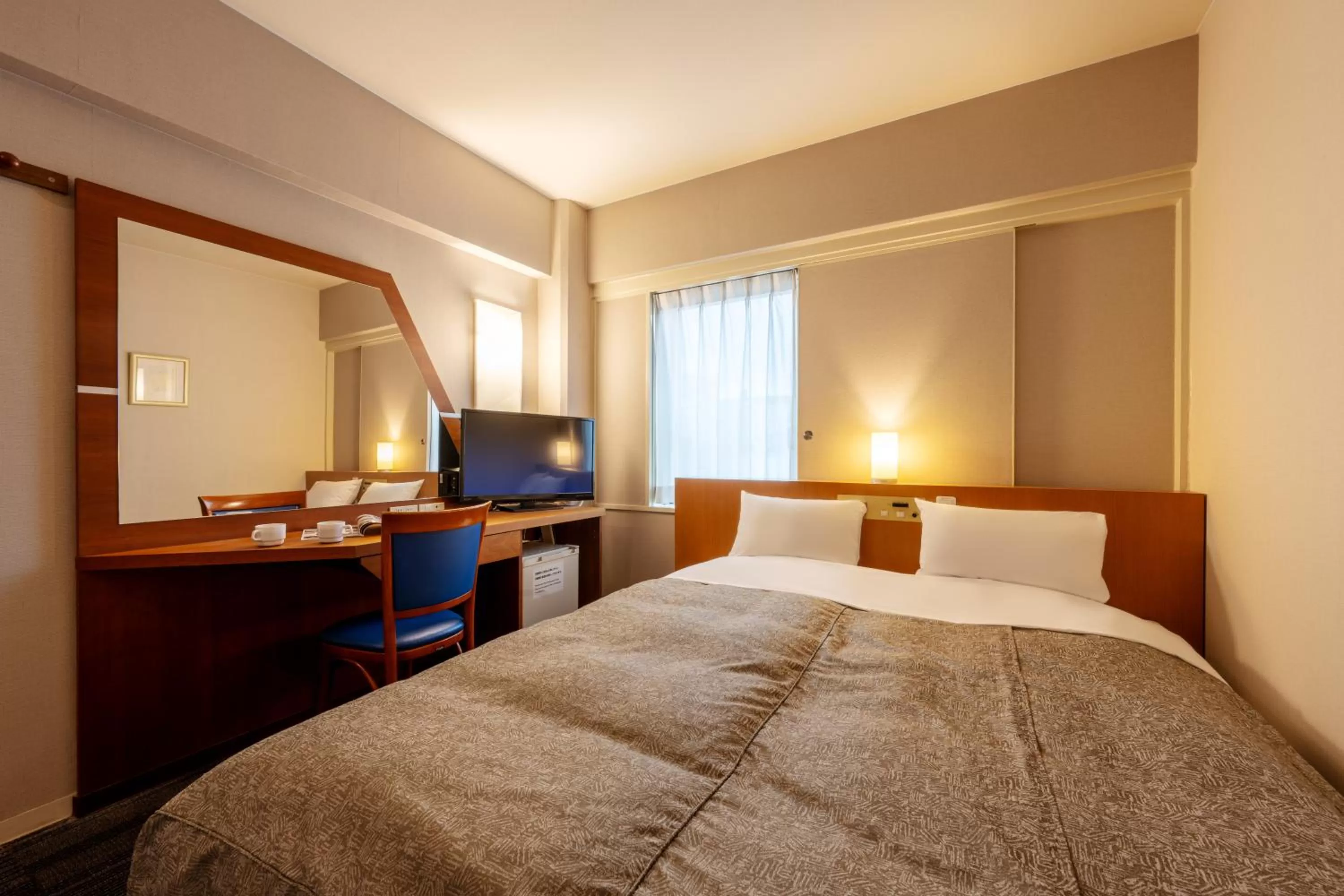 Bed in Hotel Ace Morioka