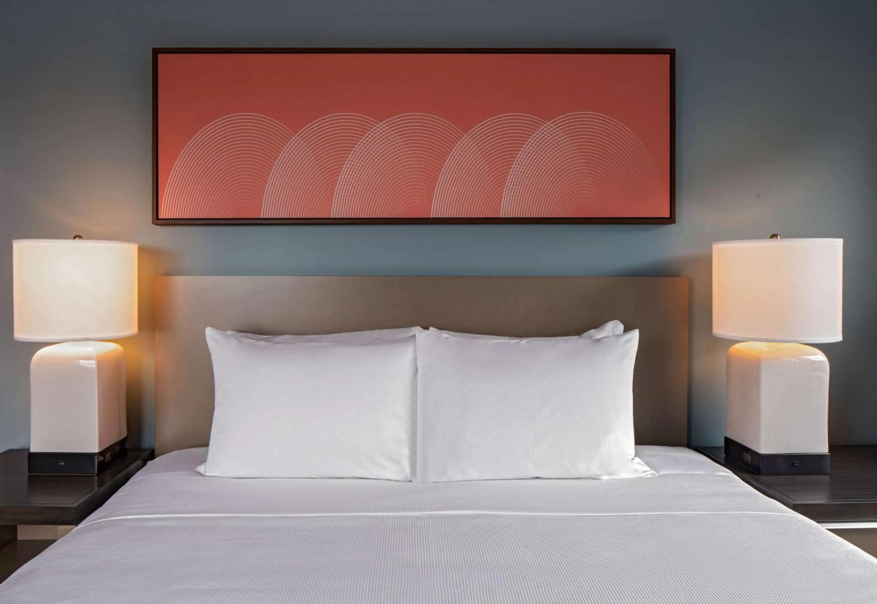 Photo of the whole room, Bed in Hyatt House Indianapolis Downtown