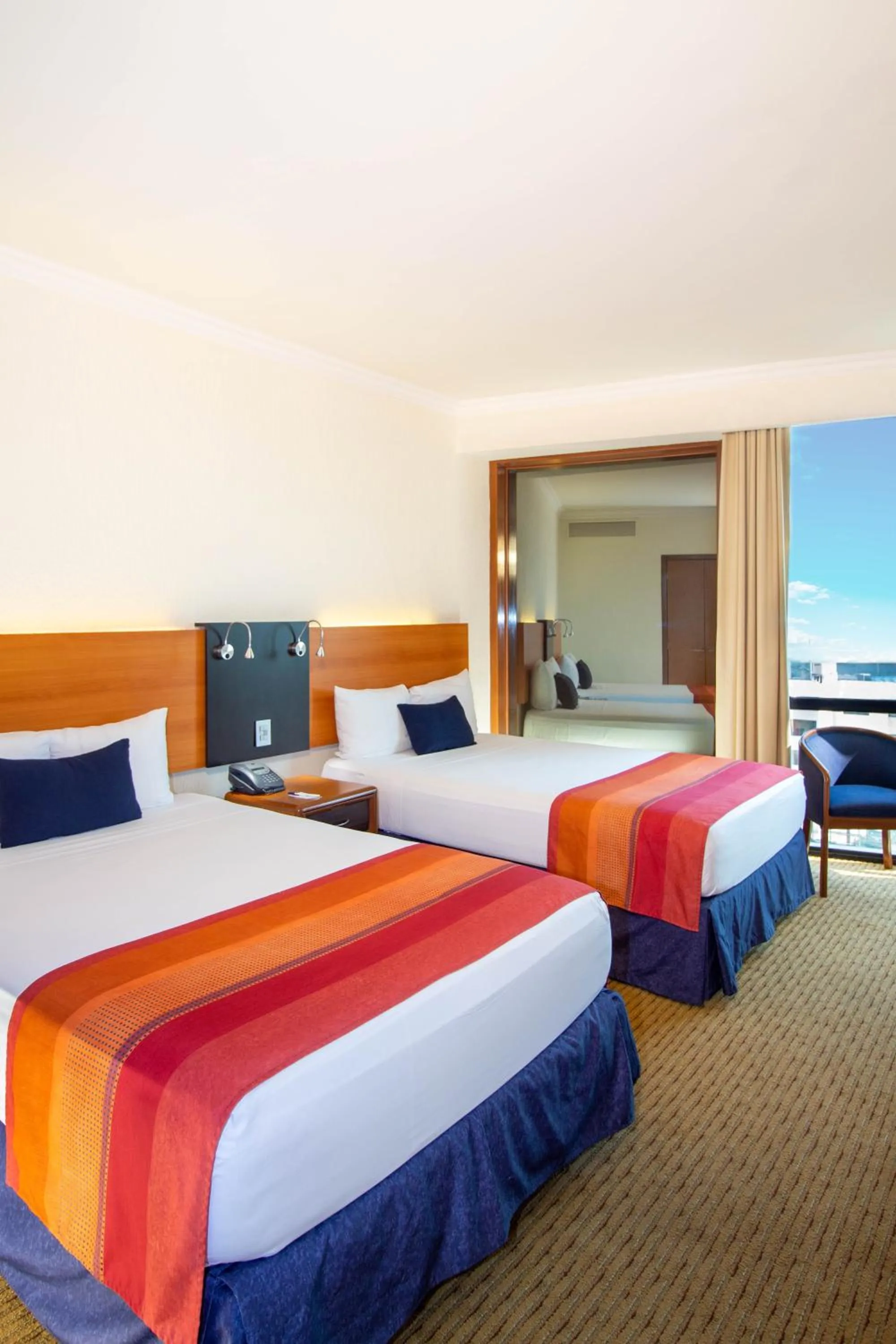 Bedroom, Bed in Hotel Guadalajara Plaza Expo