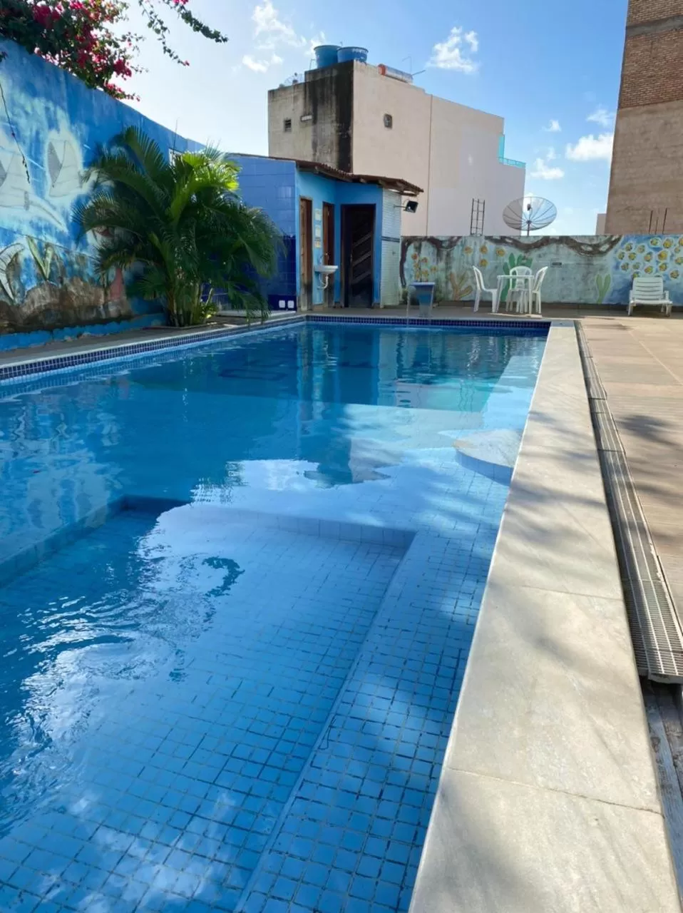 Swimming Pool in Pousada Verdes Mares