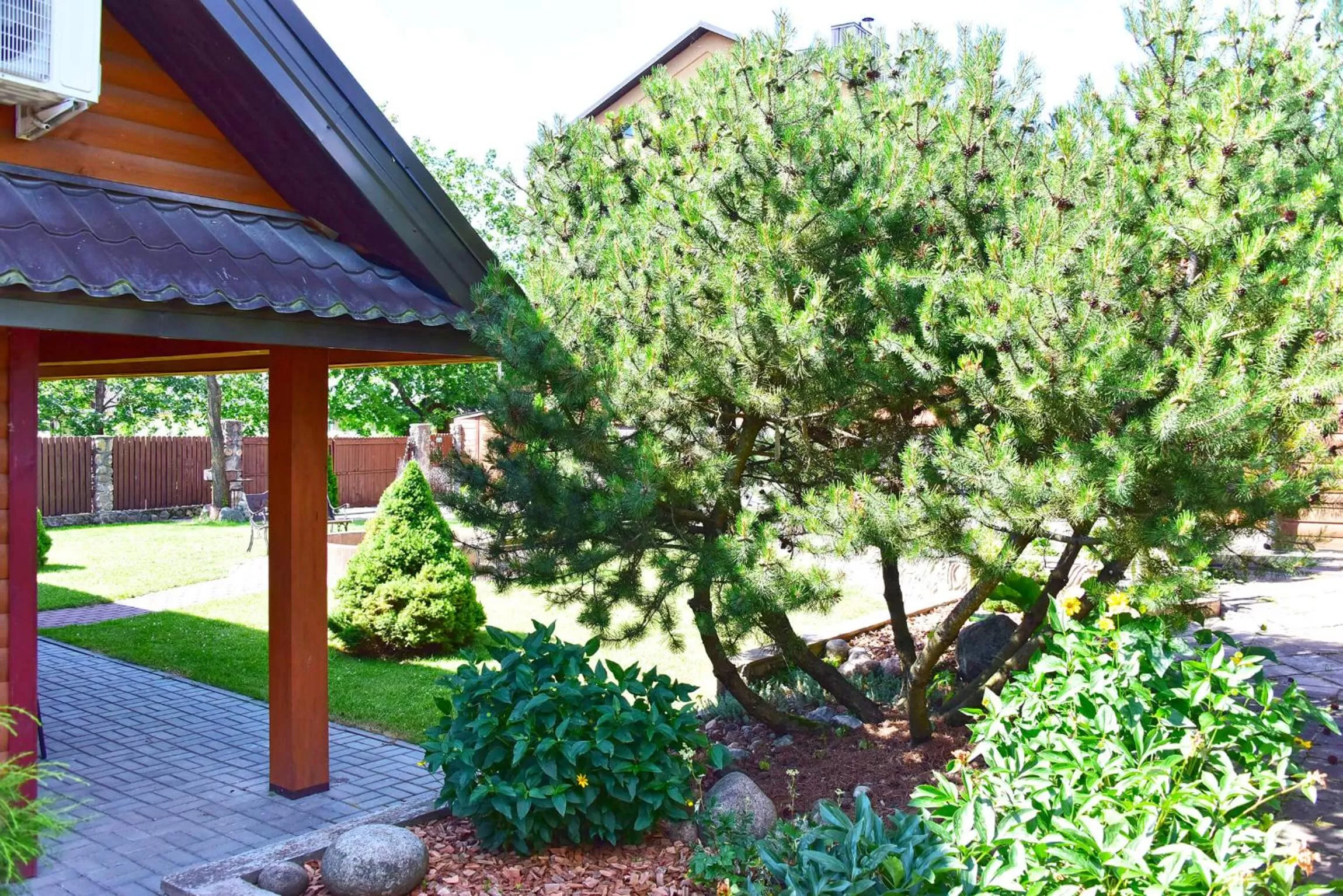 Garden in "Trakaitis" nameliai