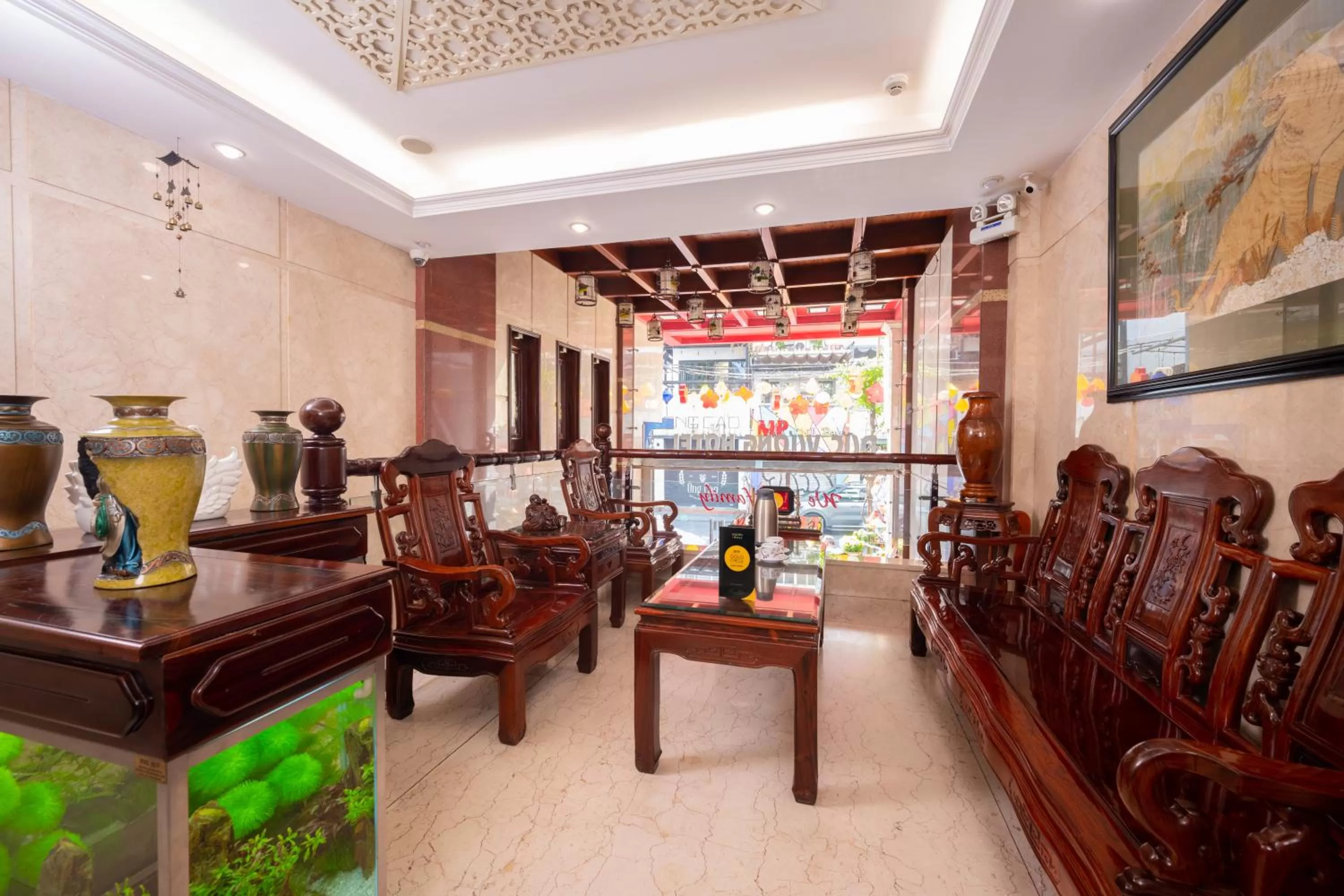 Lobby or reception in Duc Vuong Saigon Hotel - Bui Vien