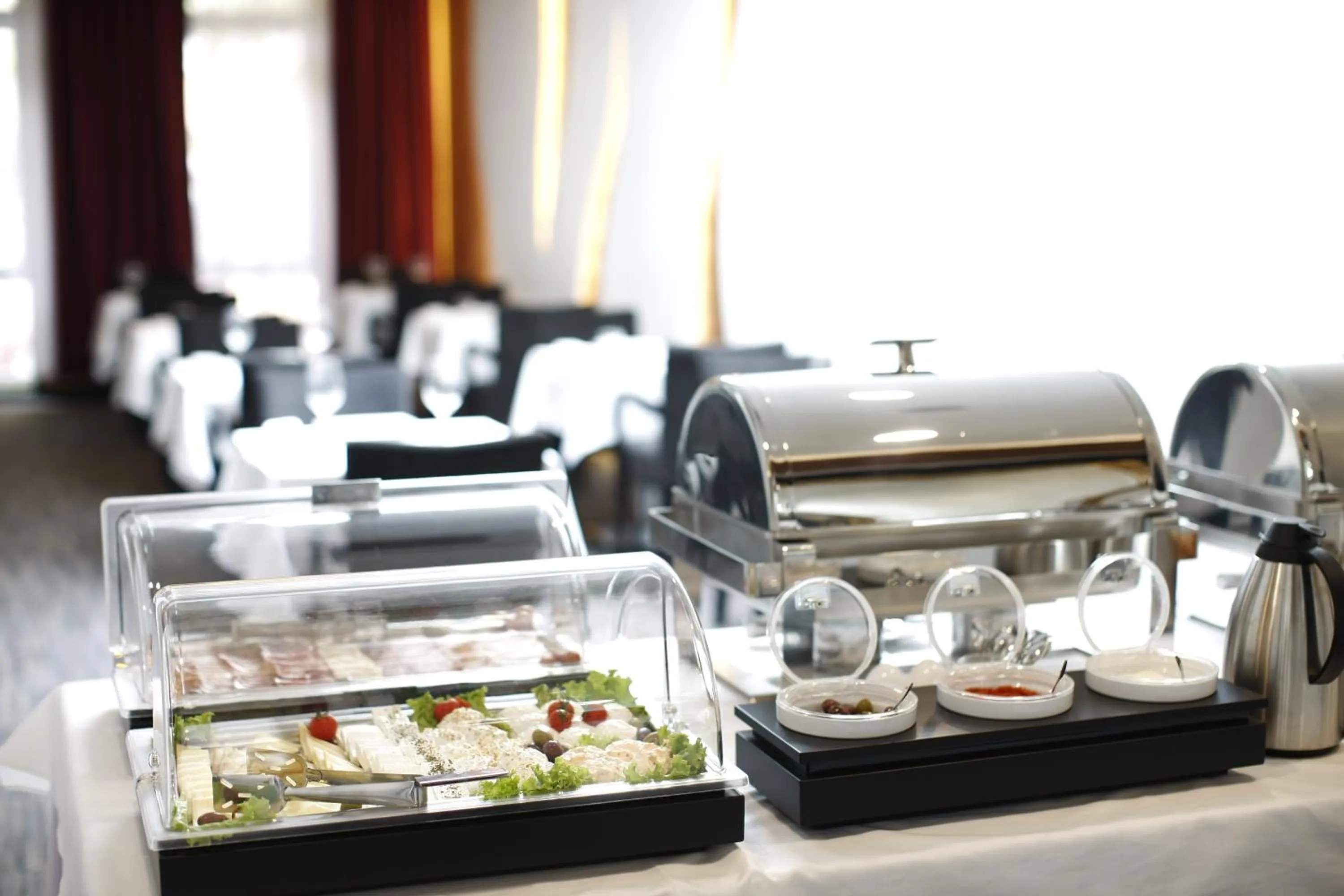 Buffet breakfast in Nova City Garni Hotel Signature Collection