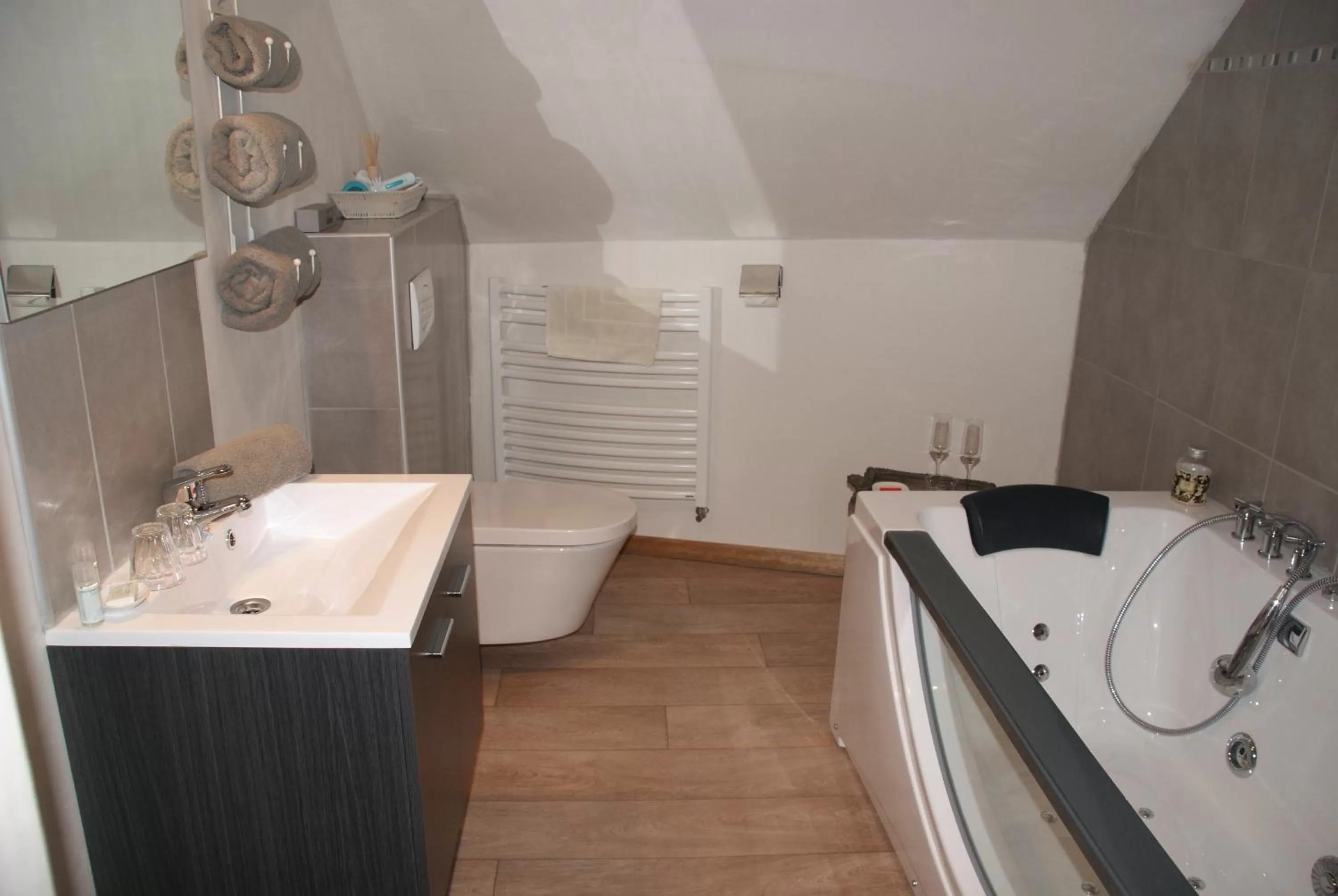 Spa and wellness centre/facilities, Bathroom in B&B 't Hemelbedje