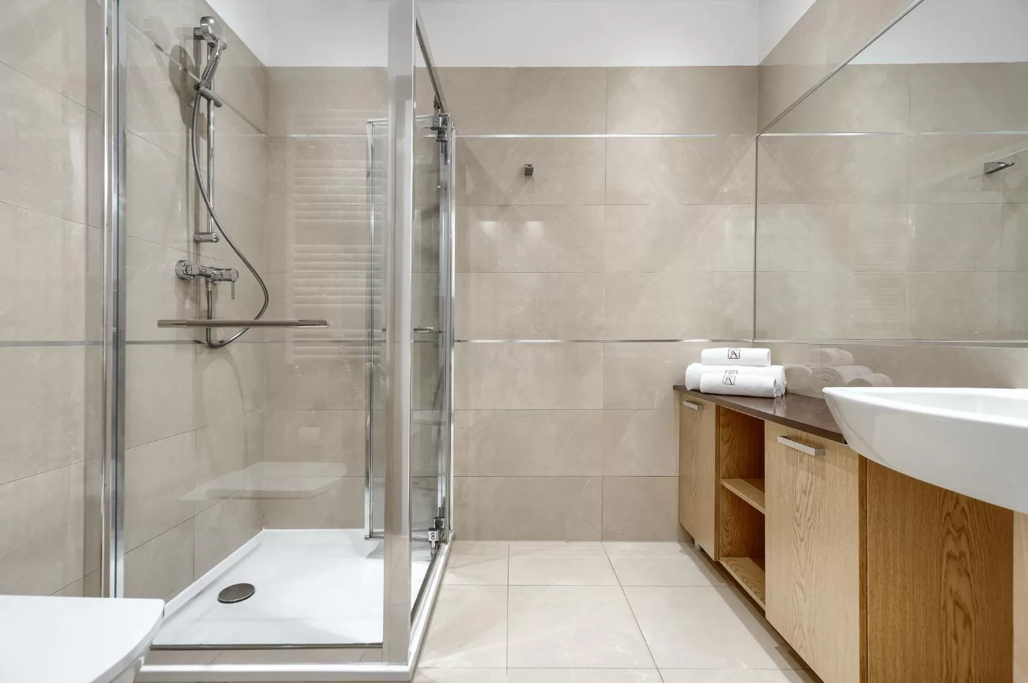 Shower, Bathroom in Dune Resort Mielno - A