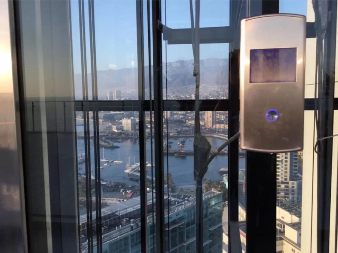 City view in EcoApart Antofagasta