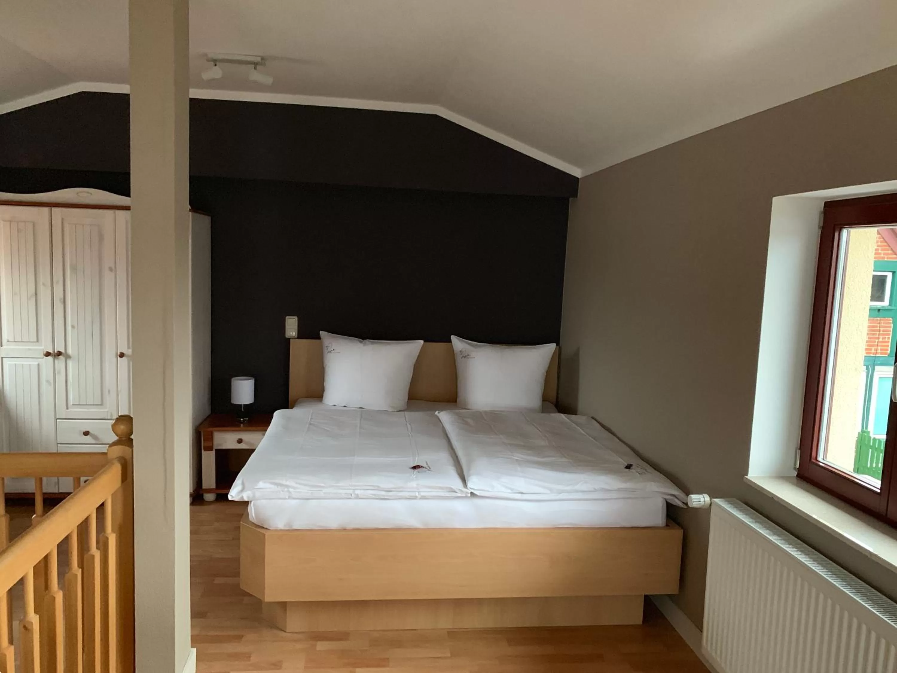 Decorative detail, Bed in Hotel Inselhof