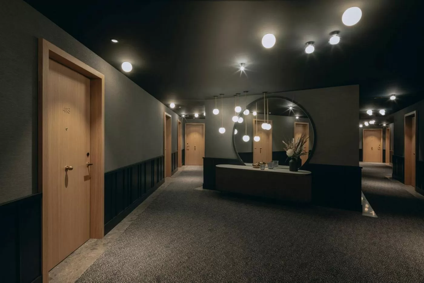 Decorative detail in Hotel Märthof Basel