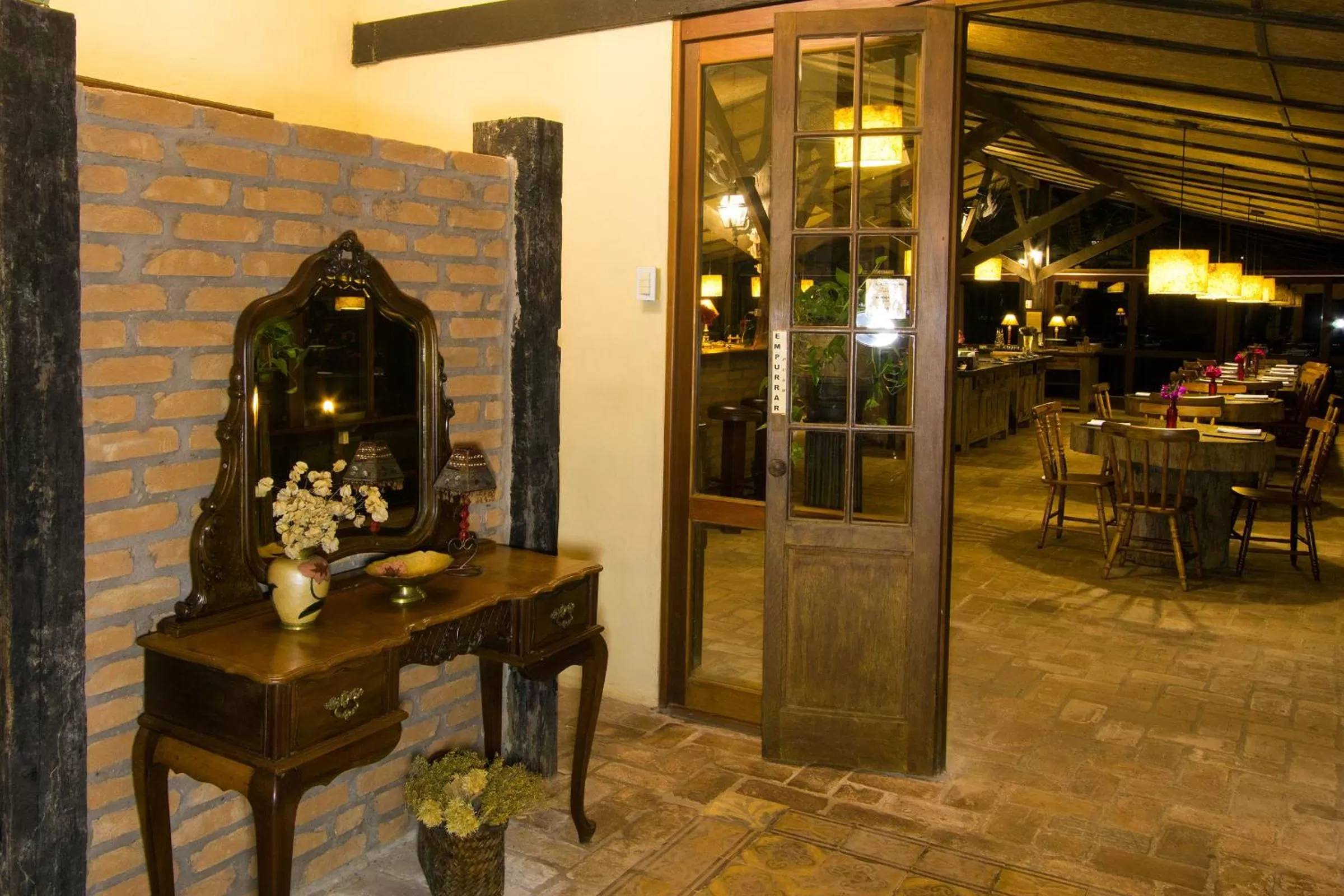 Decorative detail in Hotel Santa Esmeralda