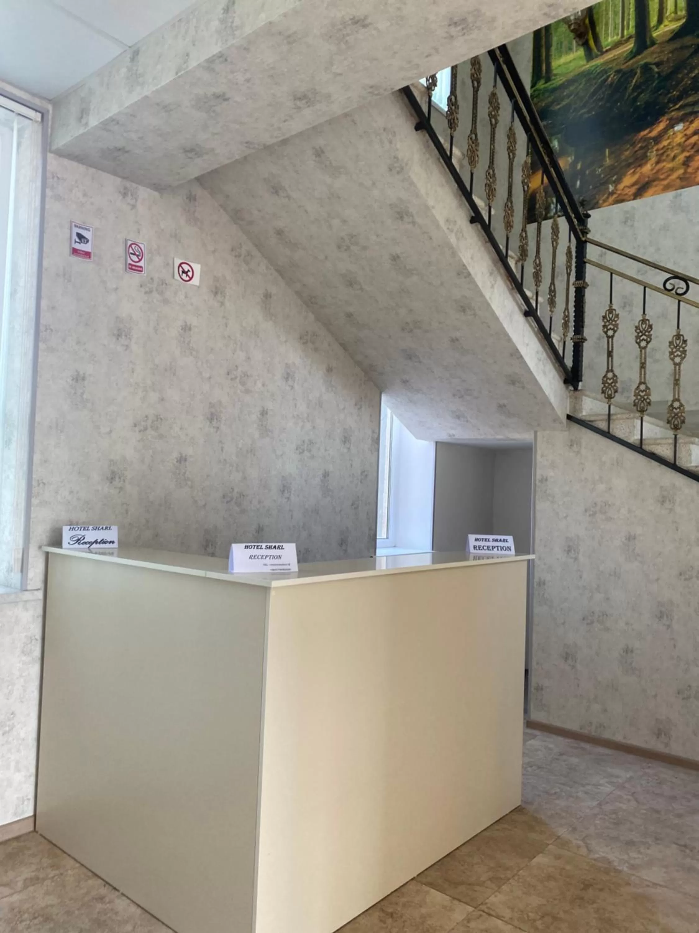 Lobby/Reception in Hotel Sharl