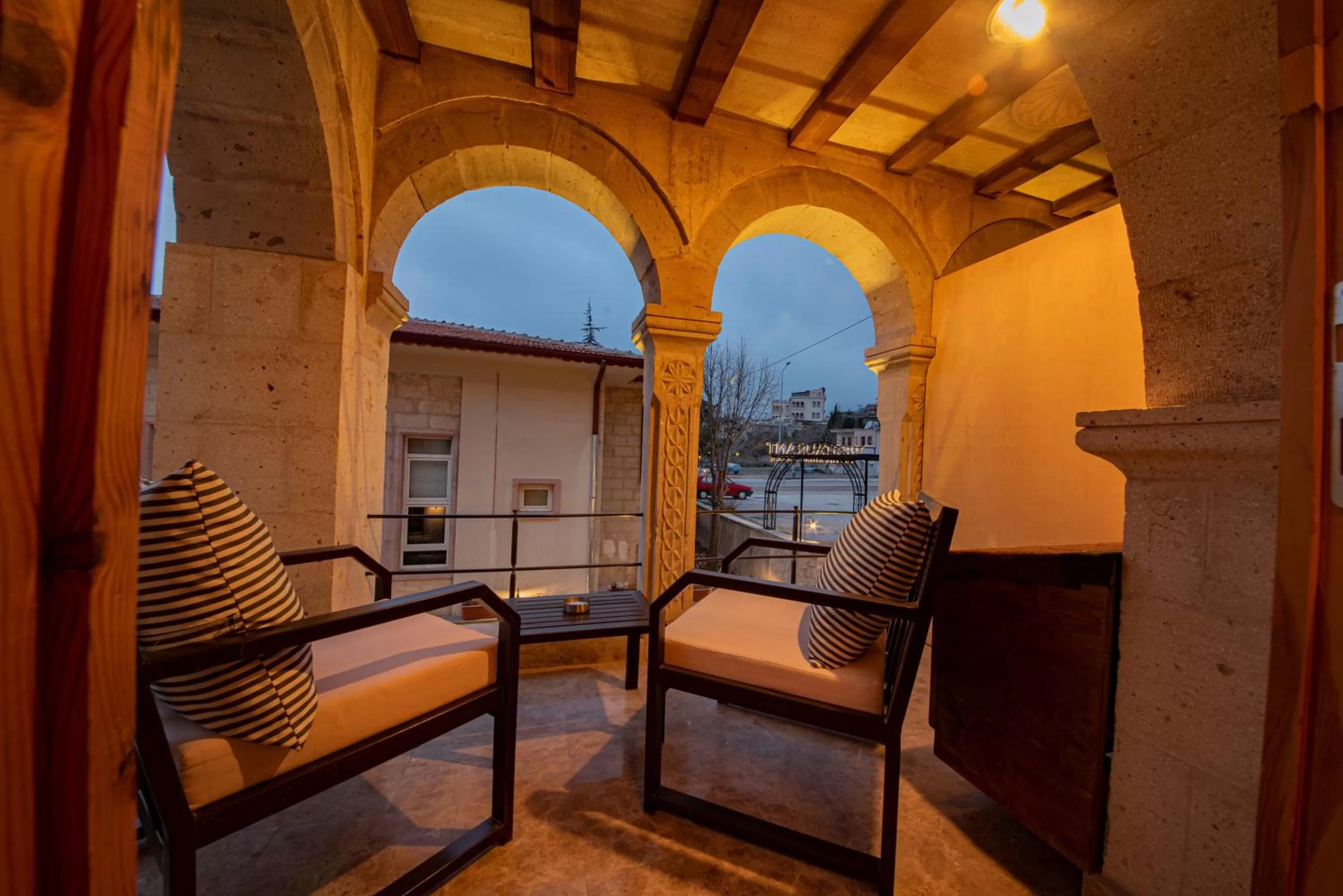 Balcony/Terrace in Cratus Stone Palace