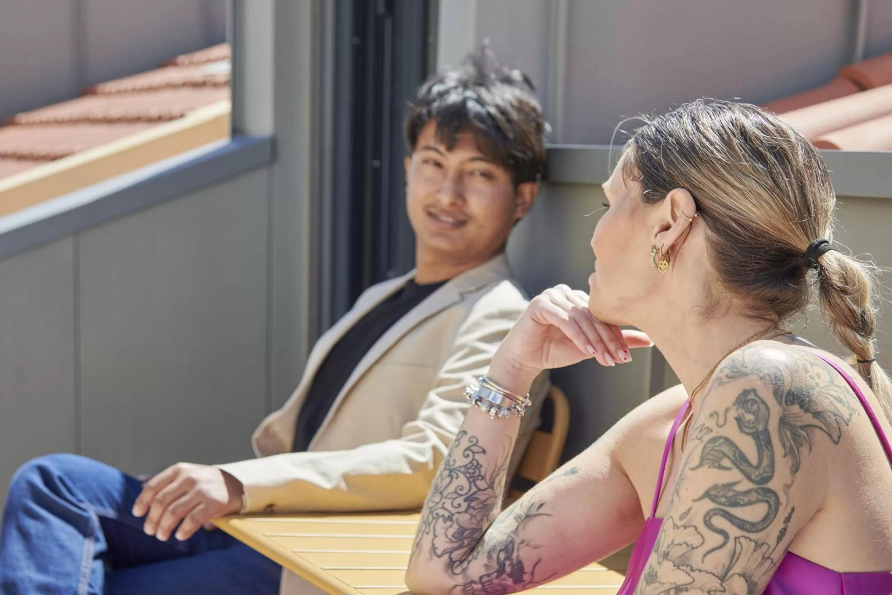 People in Cais Urban Lodge