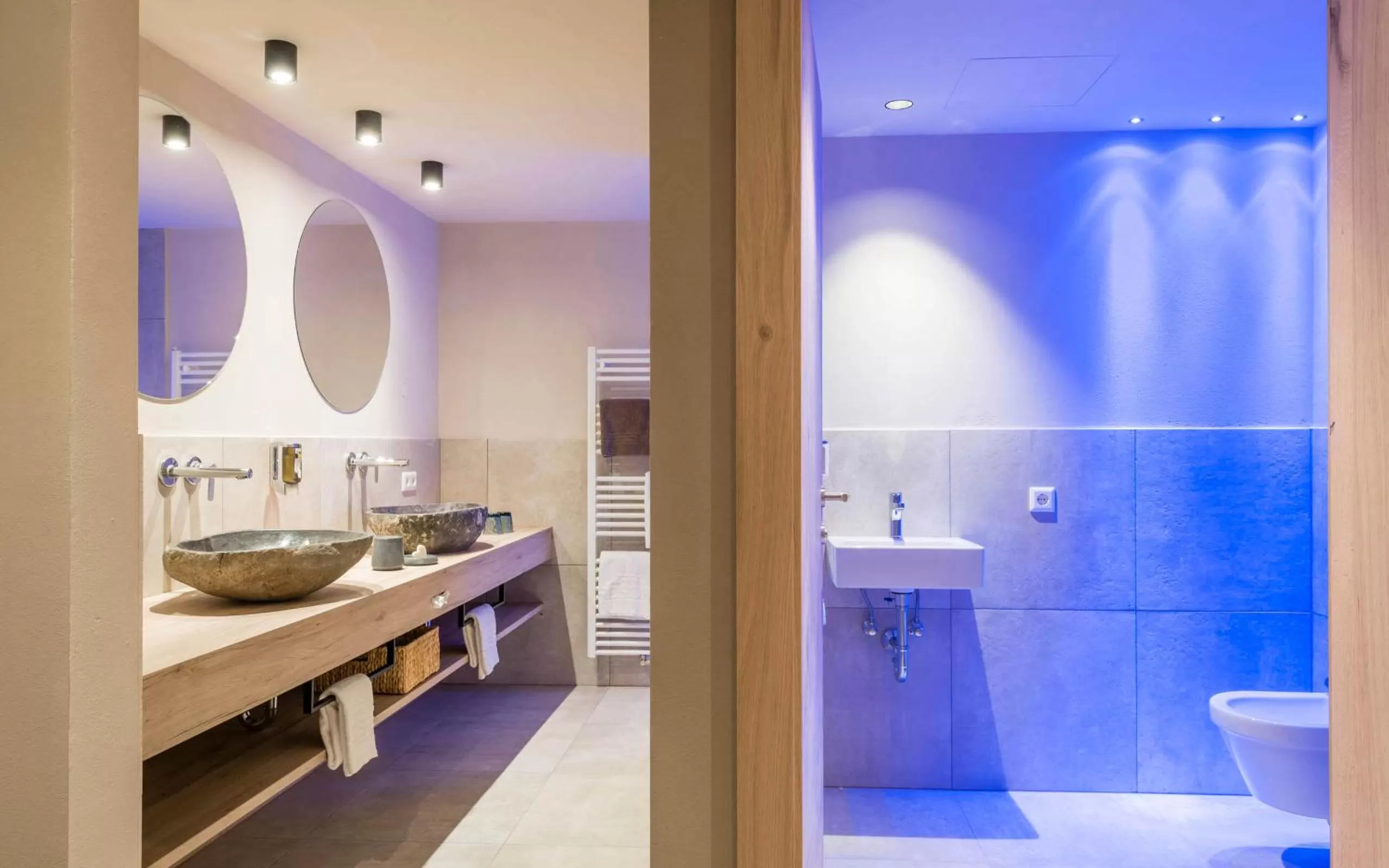 Bathroom in Hotel Rosengarten (Schenna Resort)