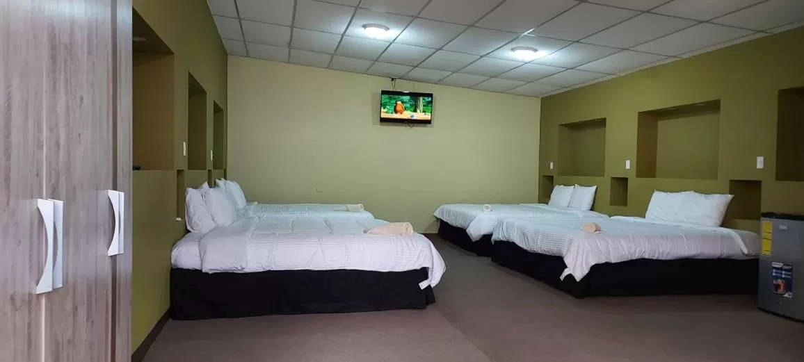 Bed in Kartagus Hotel