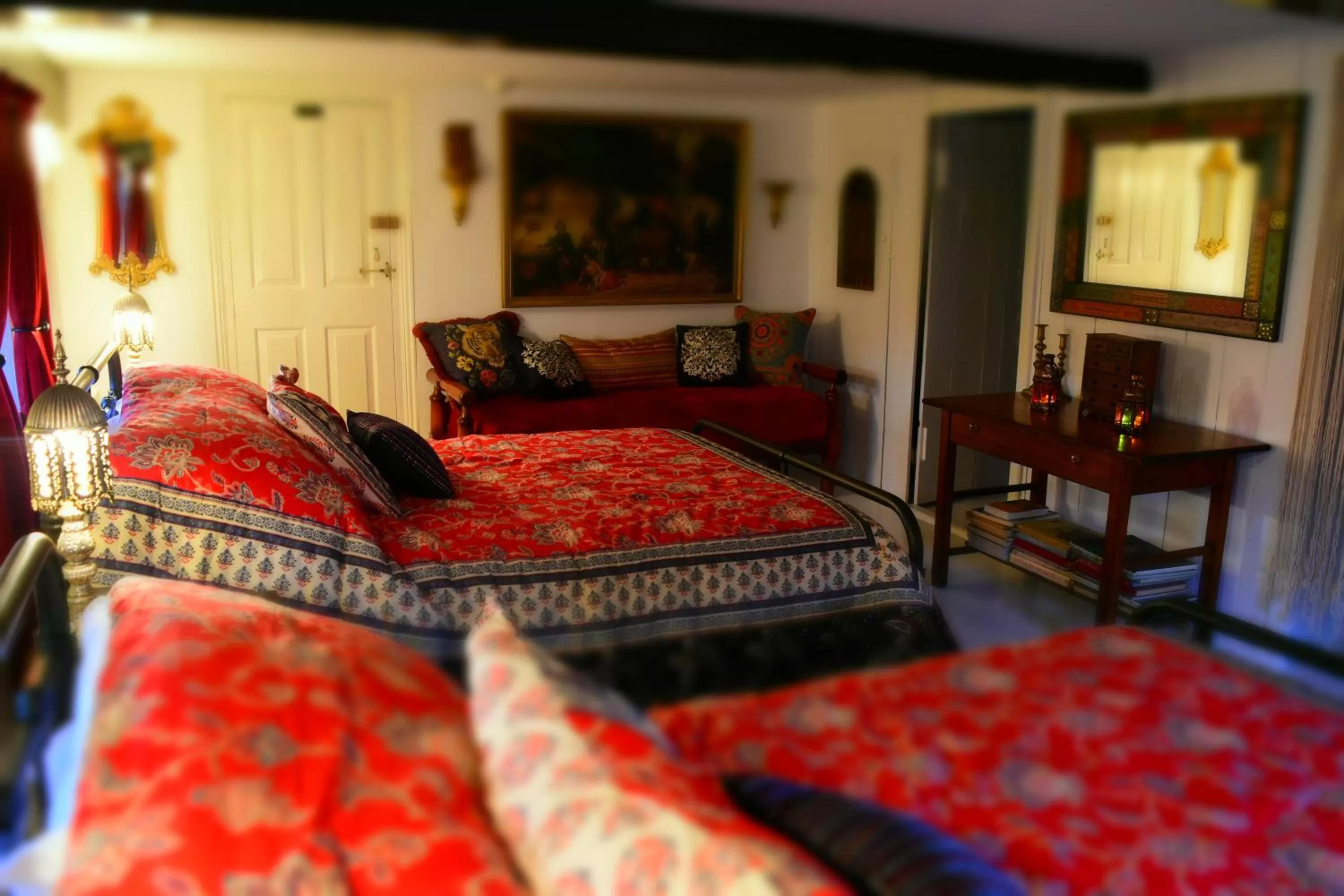Bed in Daniels House Inn