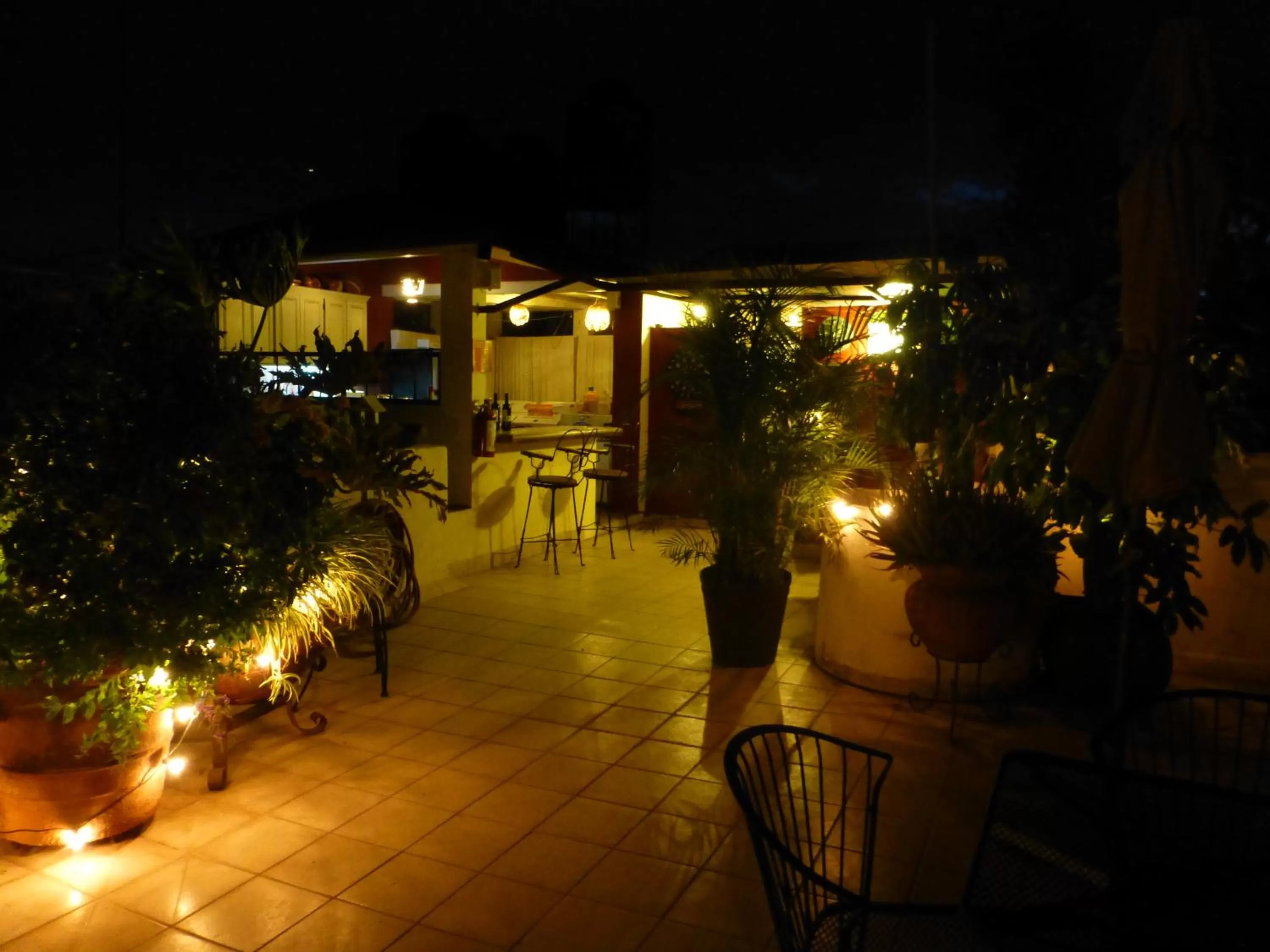 BBQ facilities in La Perla Hotel Boutique B&B