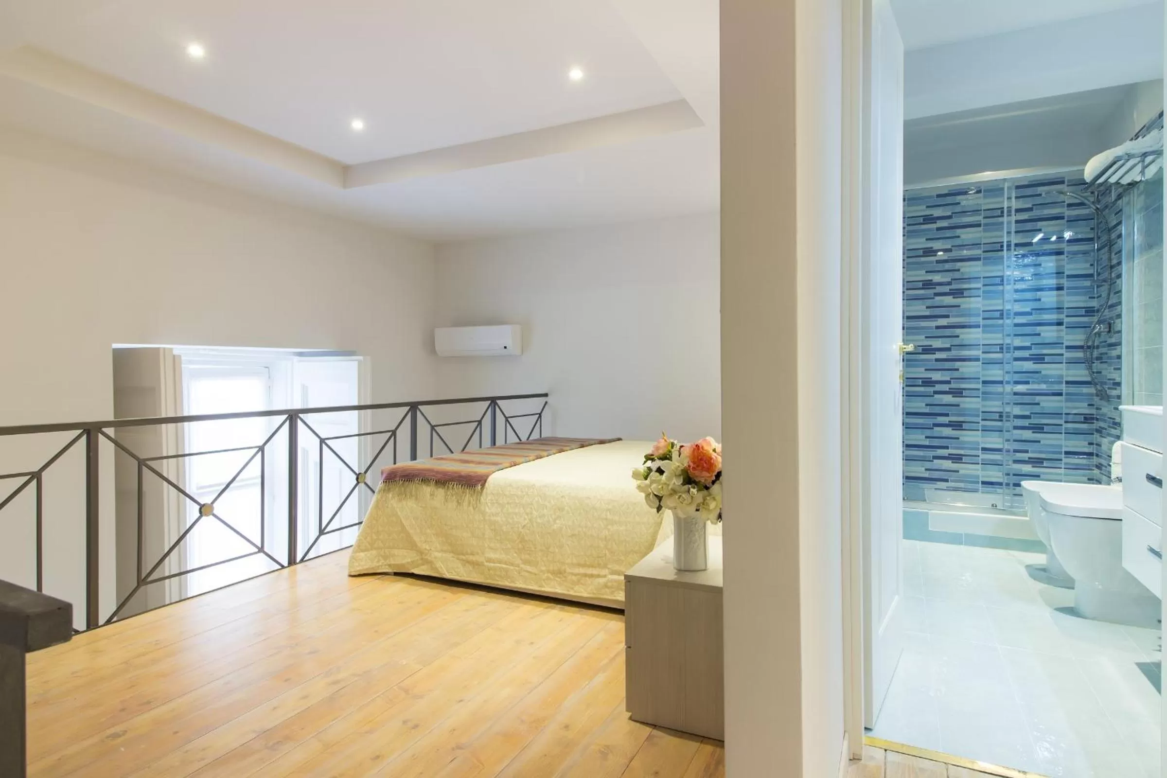 Bedroom in Palazzo d'Auria ApartHotel