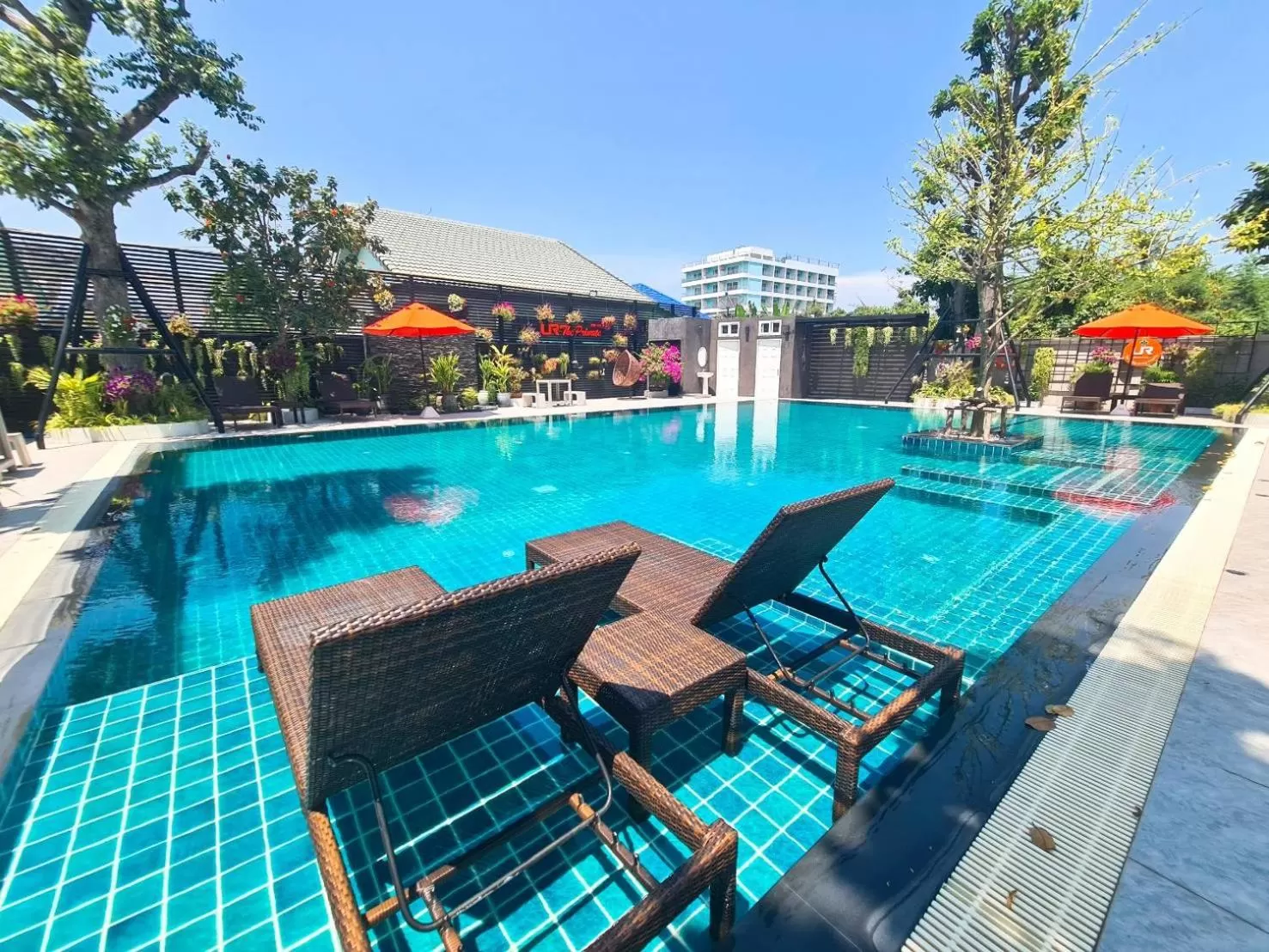 Swimming pool in UR The Private Huahin