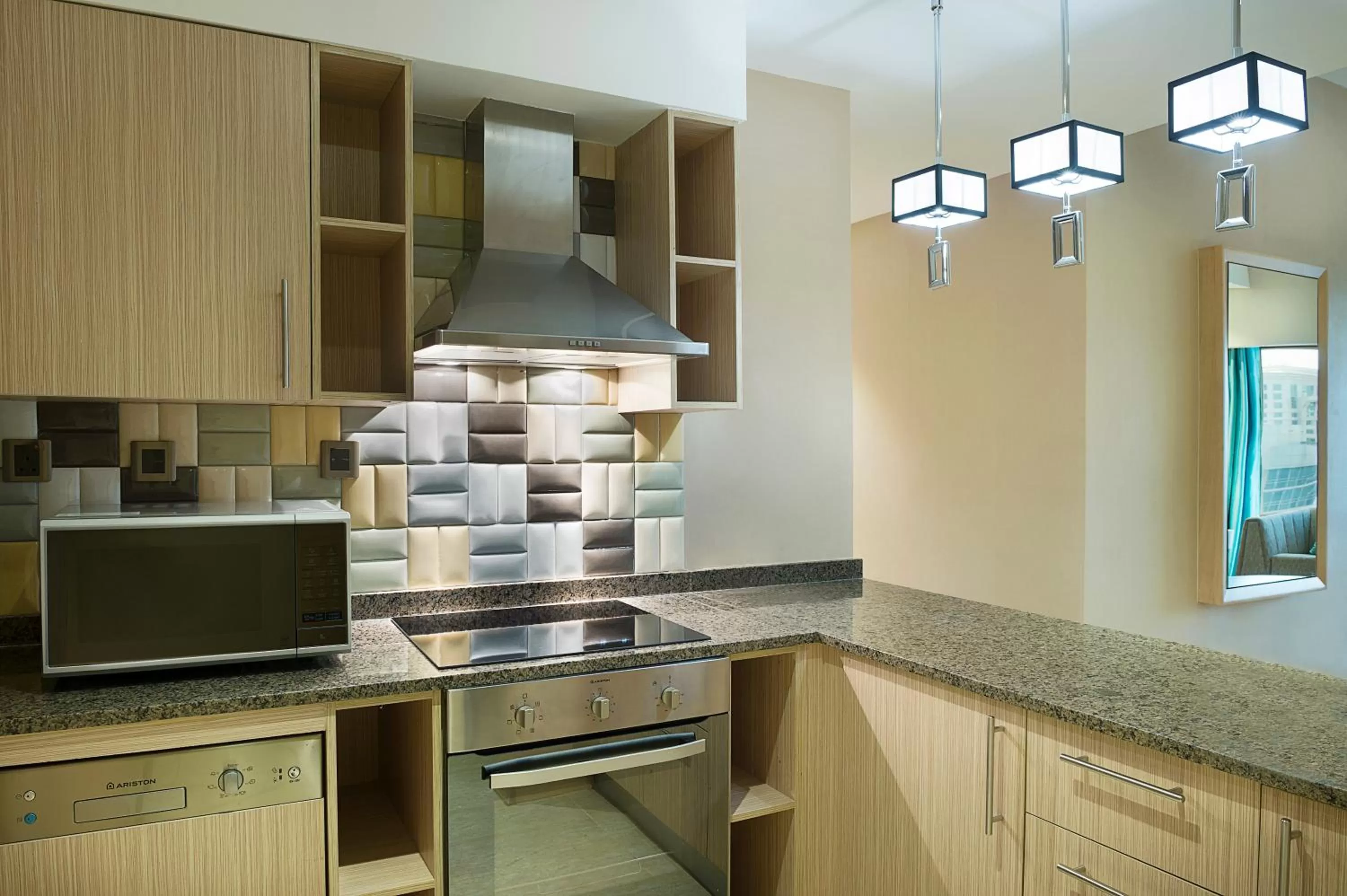 Kitchen or kitchenette in Wyndham Doha West Bay