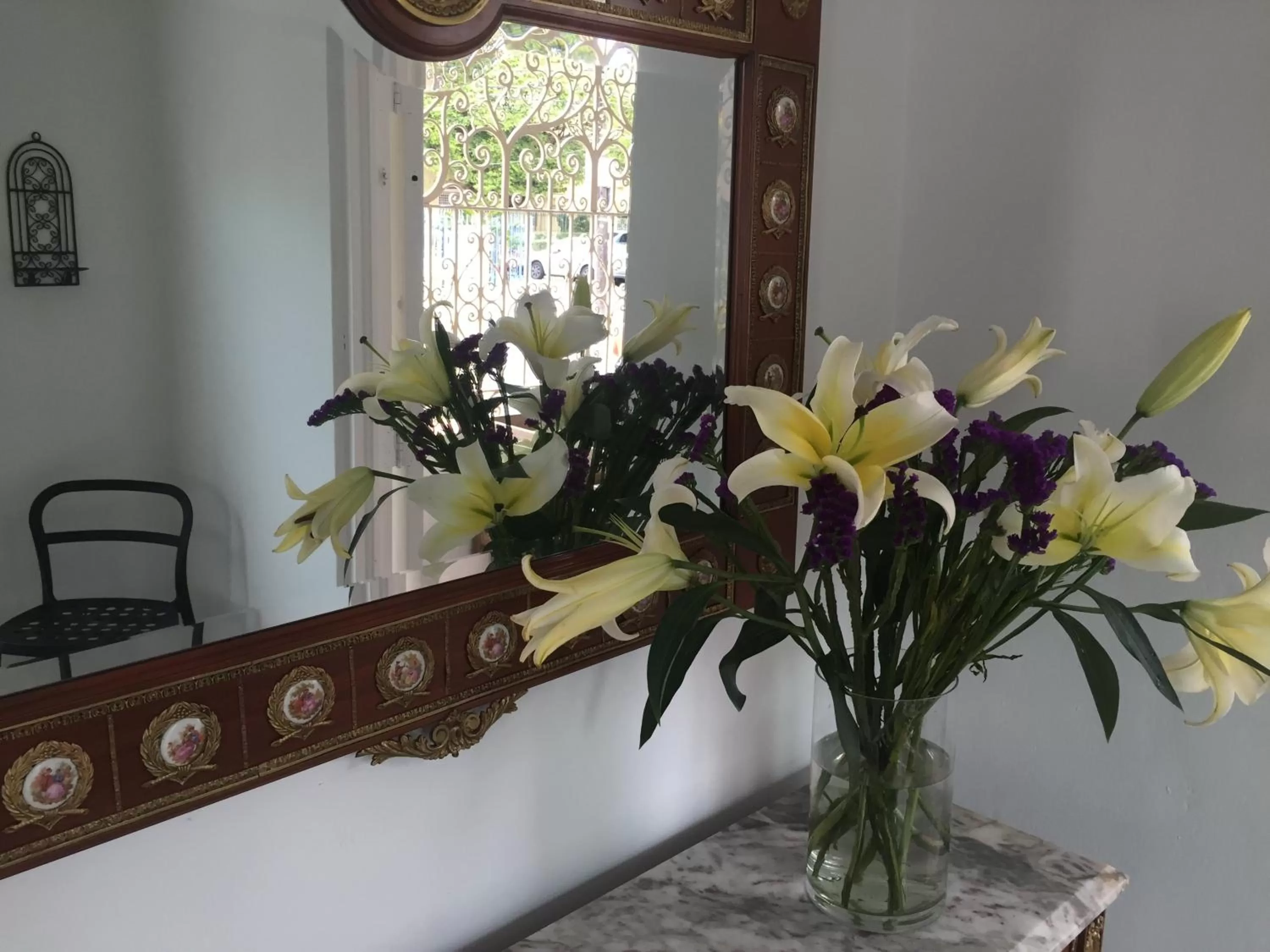 Decorative detail in Casa Isabel B&B