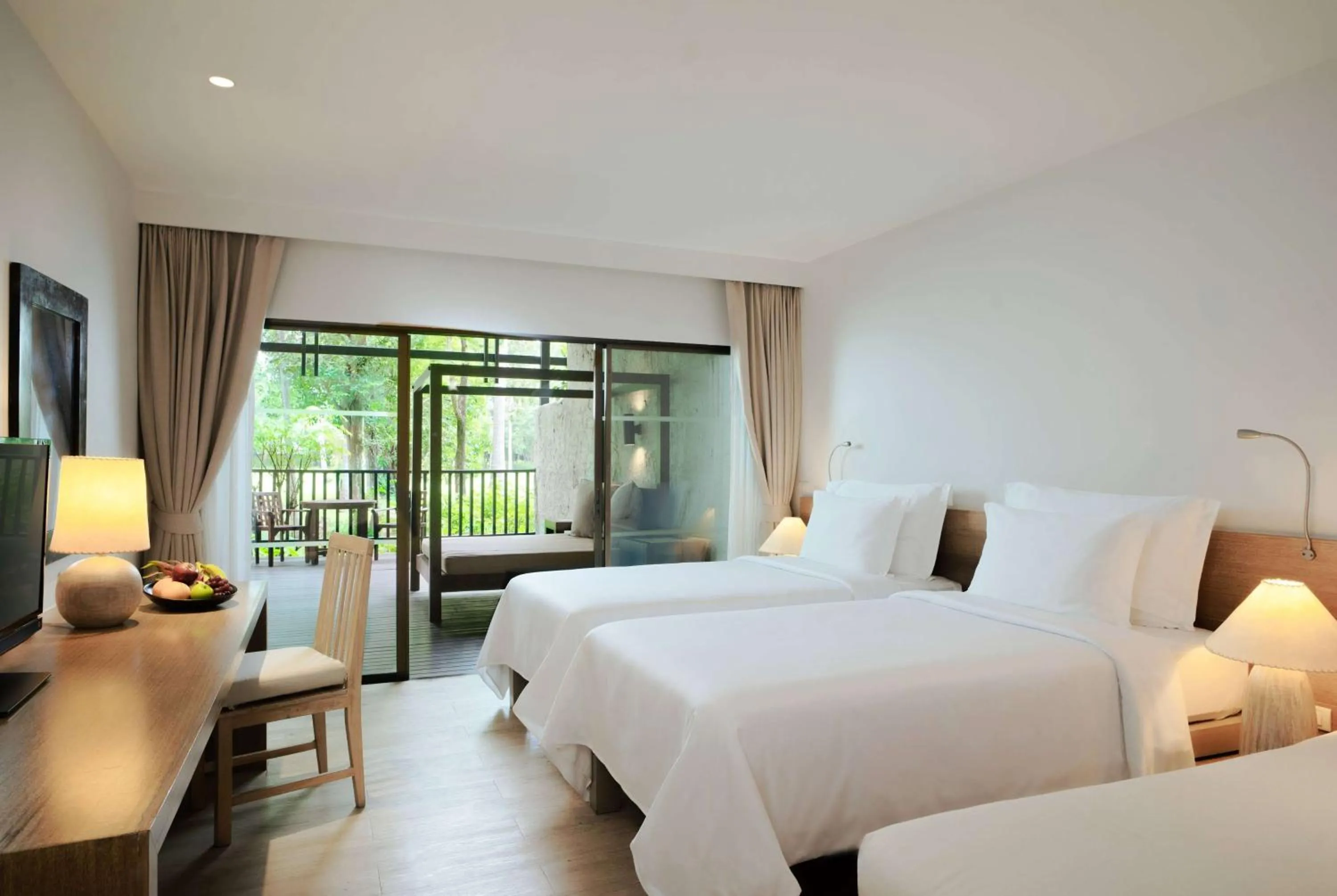 Photo of the whole room, Bed in Wyndham Hua Hin Pranburi Resort & Villas