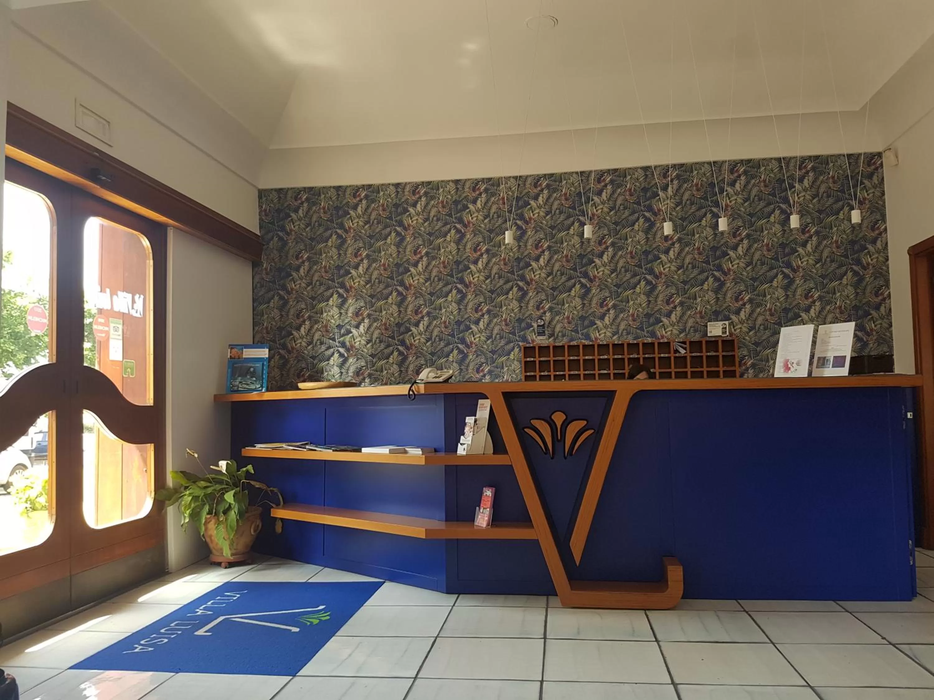 Lobby or reception in Hotel Villa Luisa