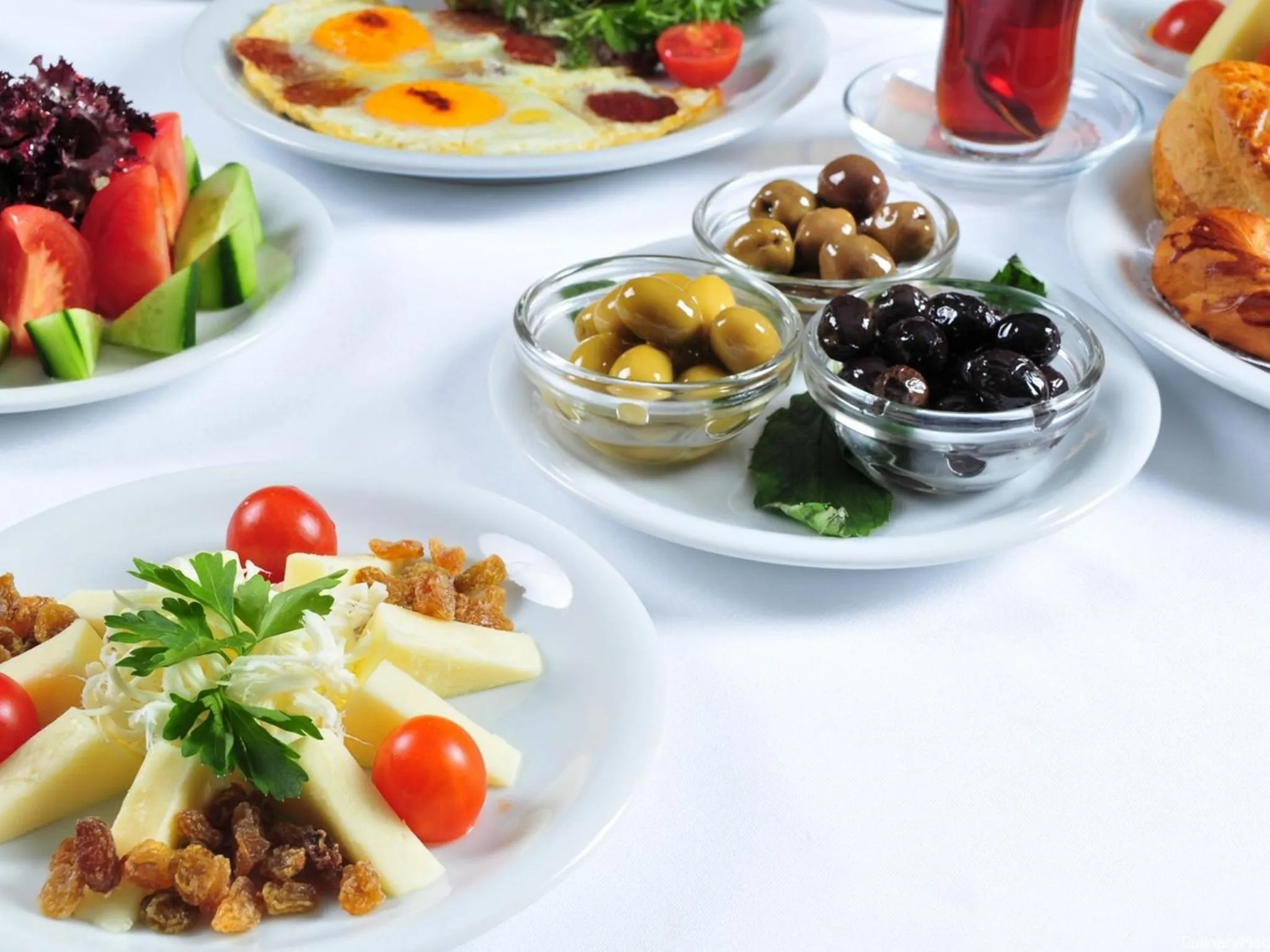 Buffet breakfast in Taksim Hotel V Plus