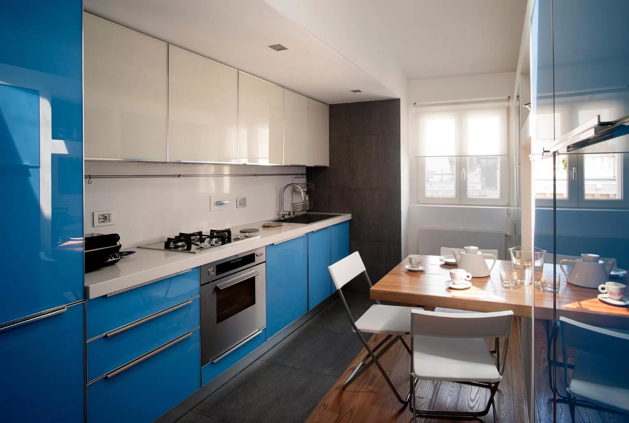 Kitchen or kitchenette in Boutique Hotel Albero Nascosto