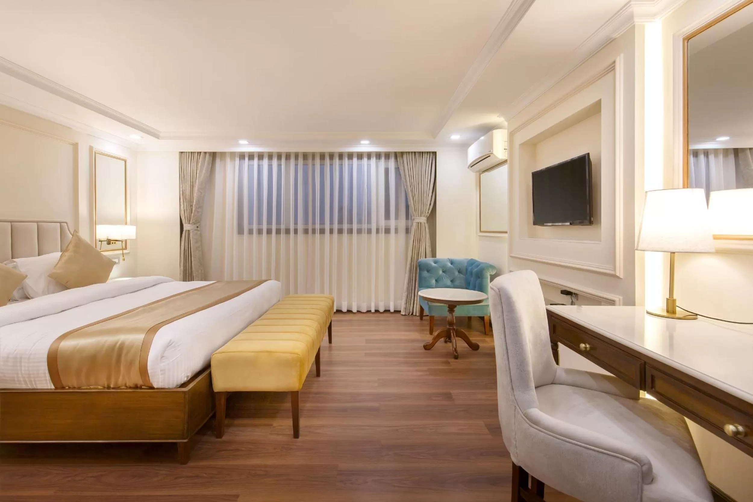 Bedroom, Bed in Hotel Shanker-Palatial Heritage Kathmandu