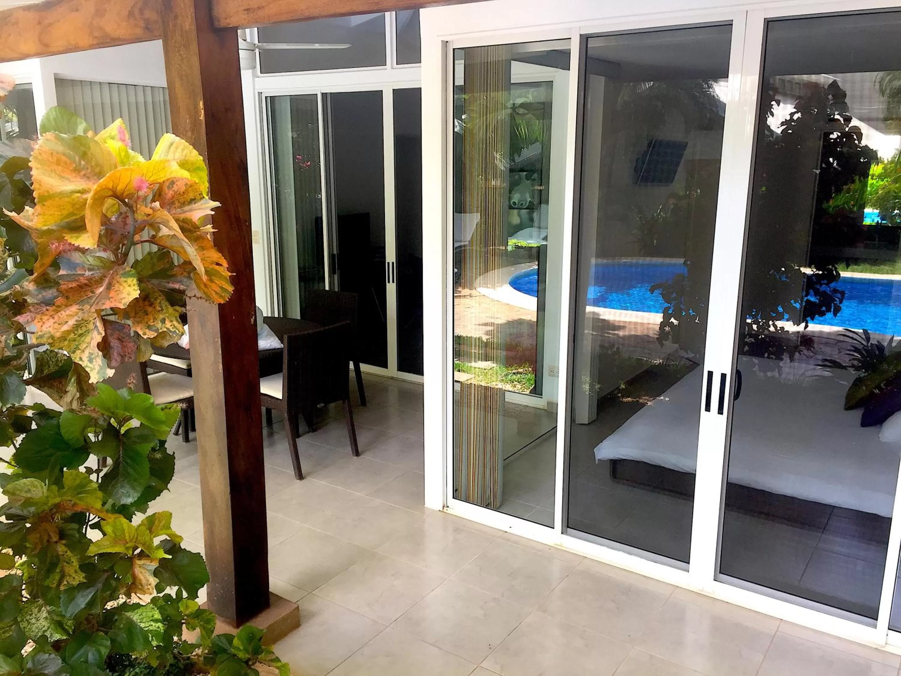 Patio in The Breeze Hotel & Villas